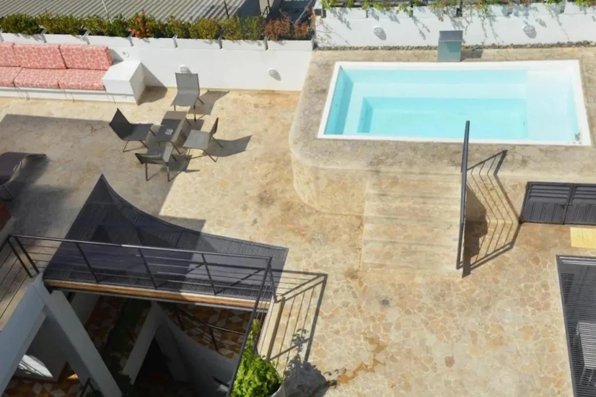 Swimming pool in The Orange House Santa Marta