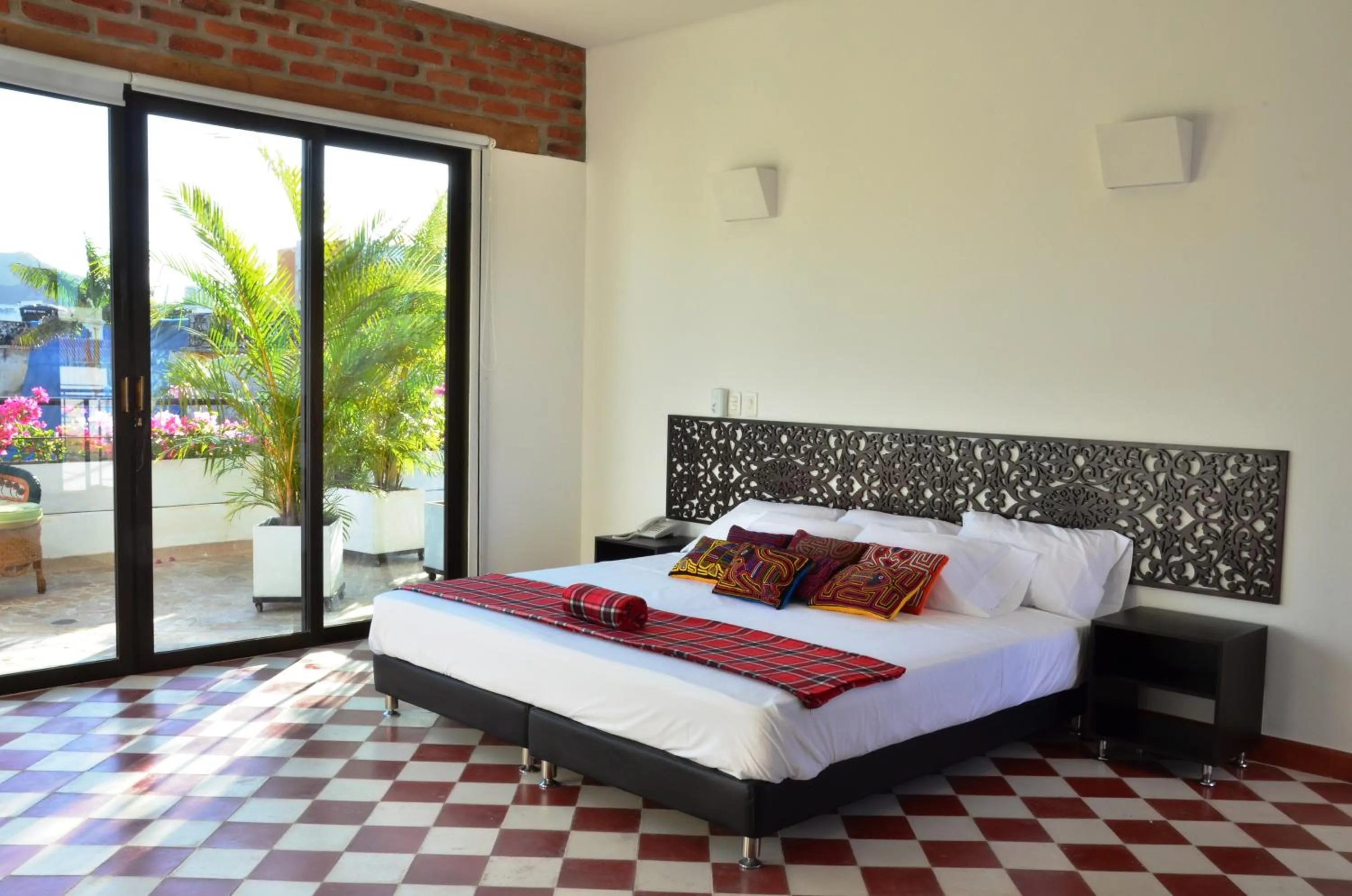 Bedroom, Bed in The Orange House Santa Marta