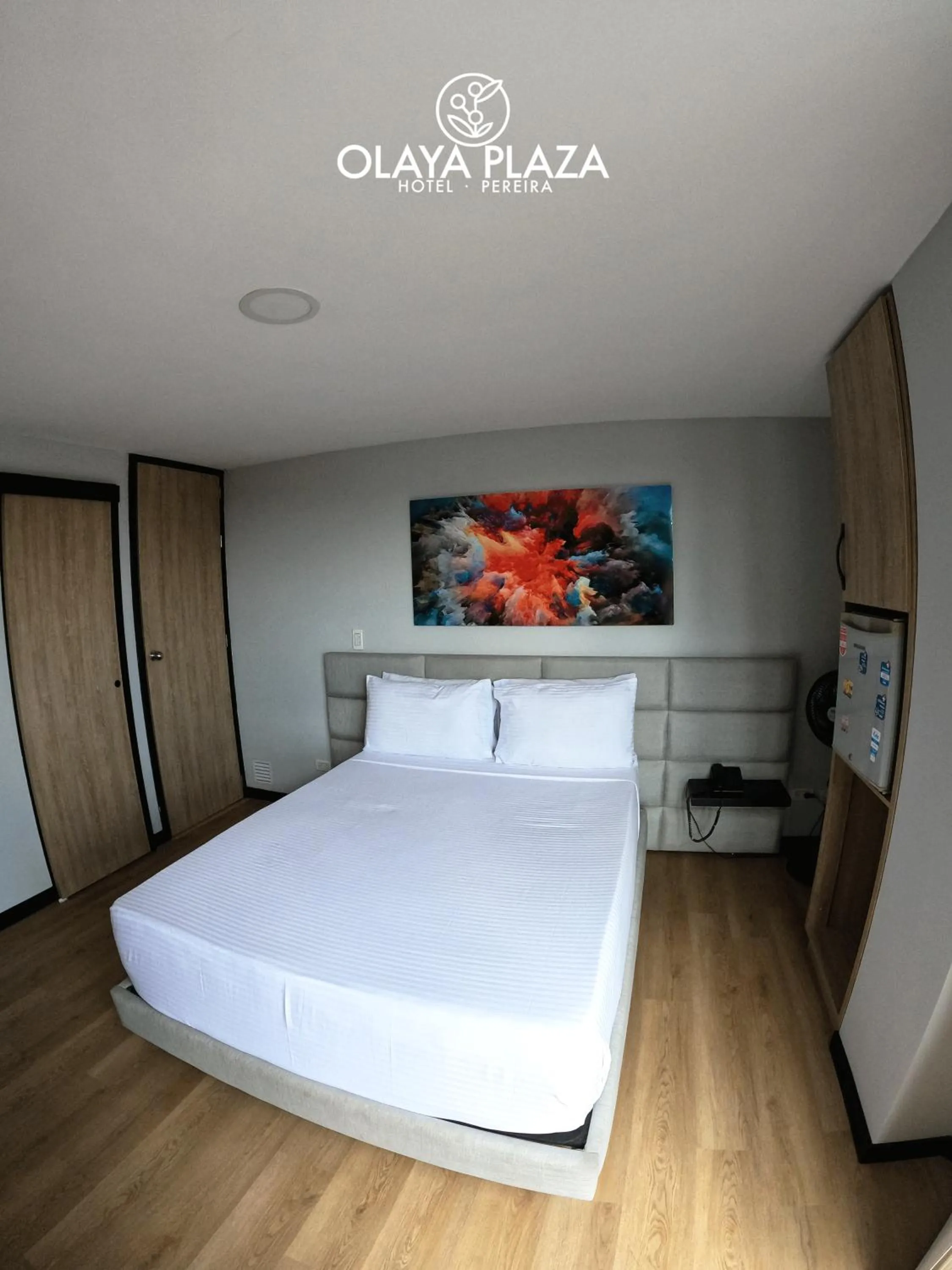 Bed in Hotel Olaya Plaza