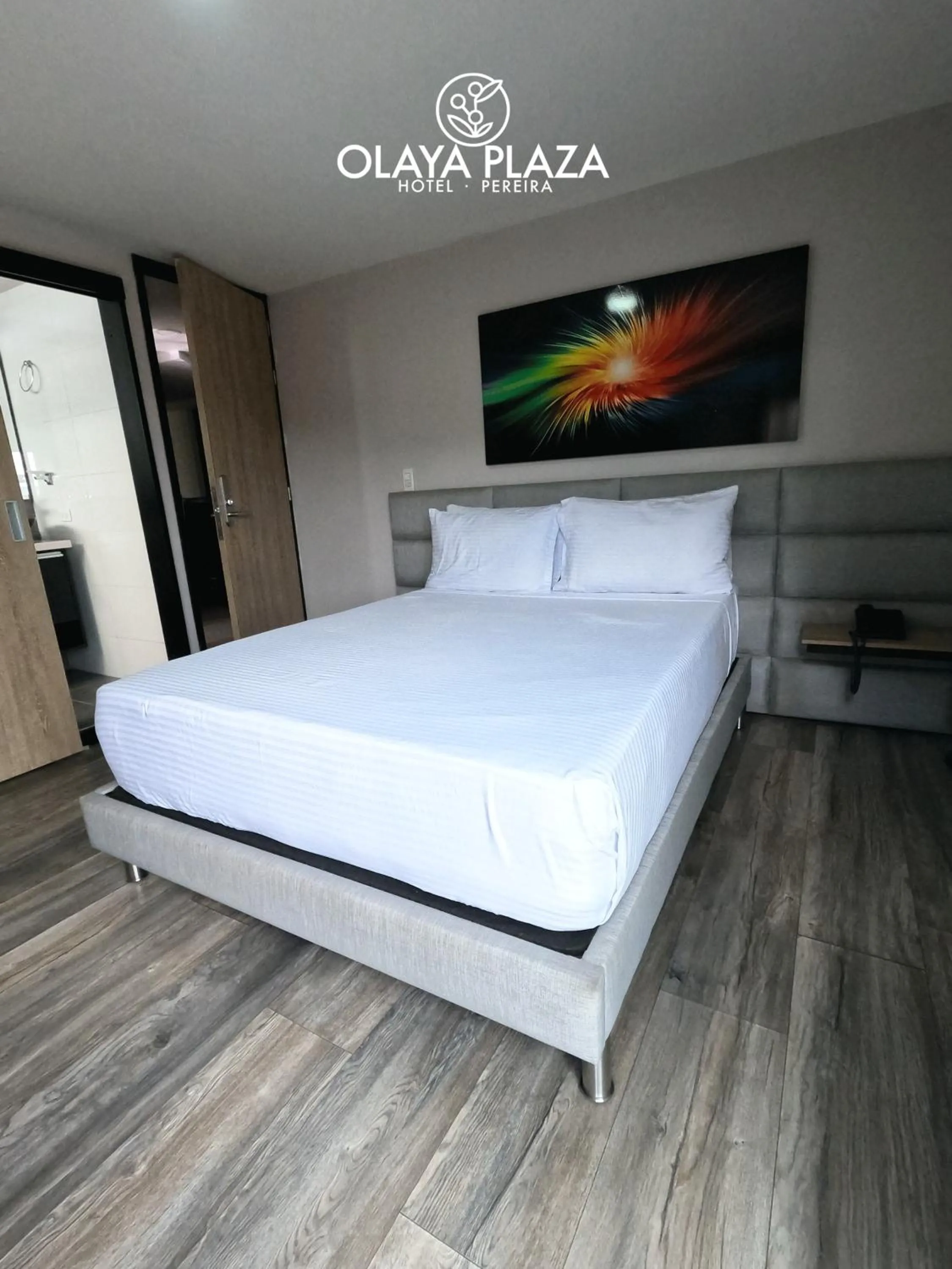 Bed in Hotel Olaya Plaza