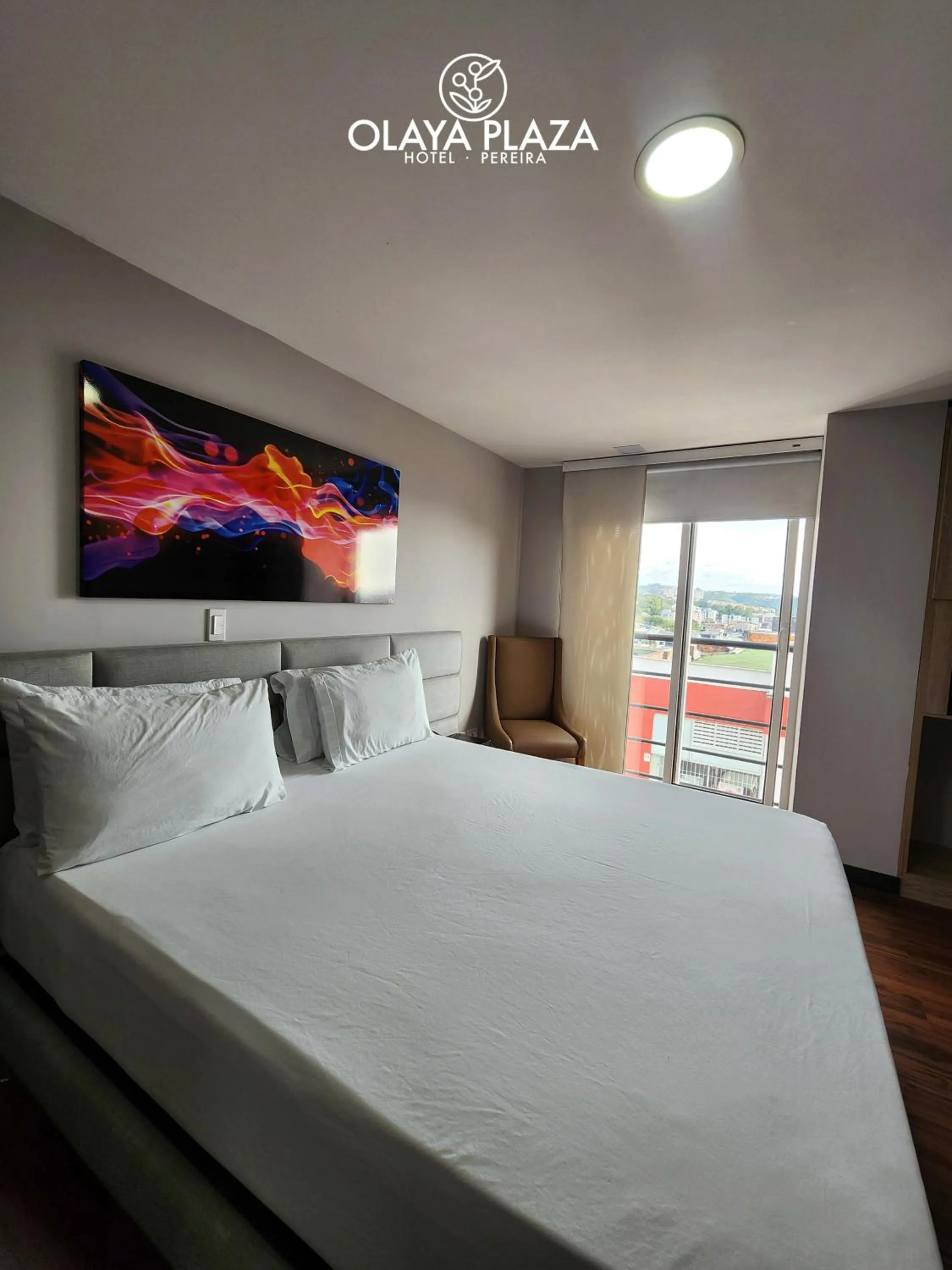 Bed in Hotel Olaya Plaza