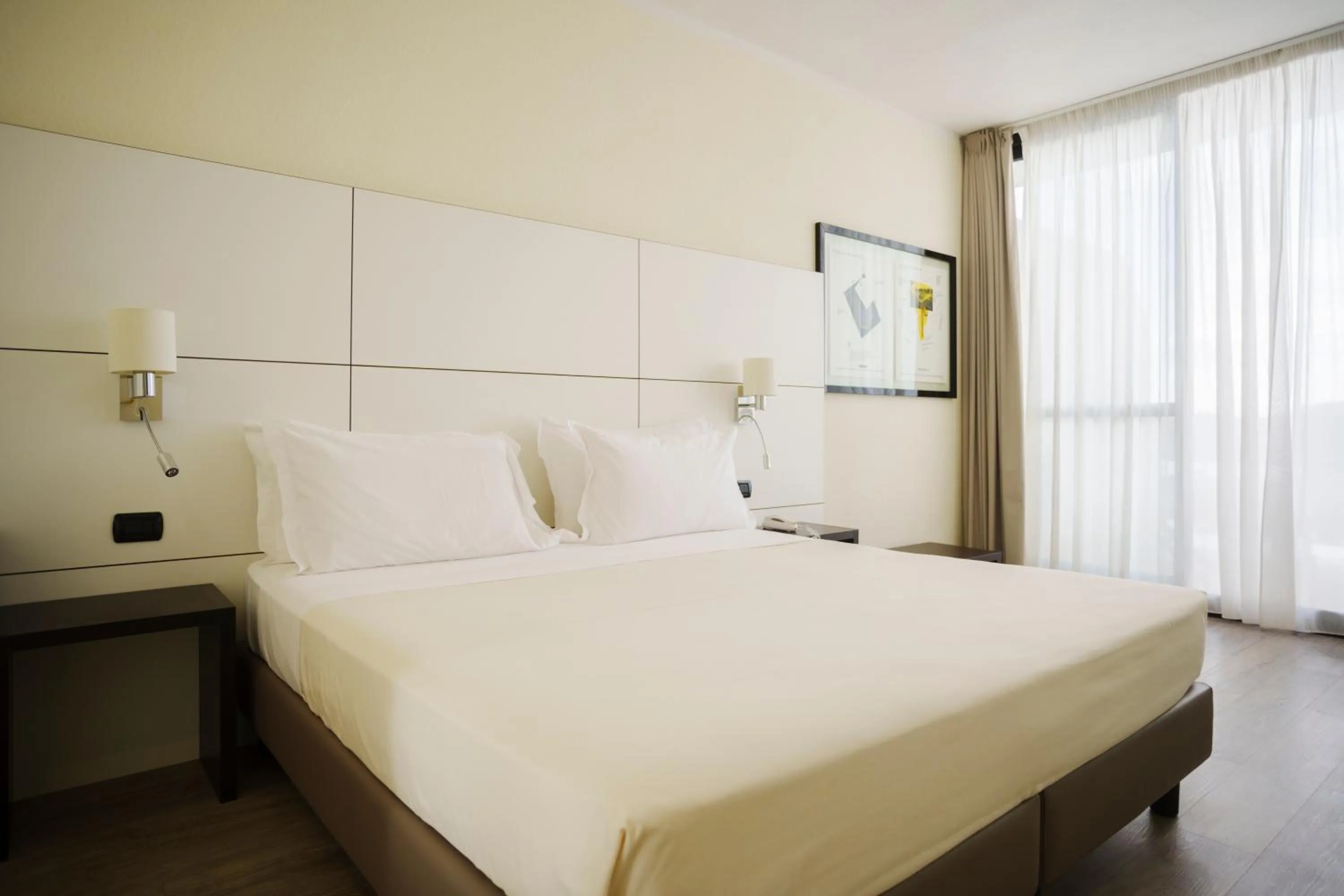 Bed in Grand Hotel Pianeta Maratea Resort