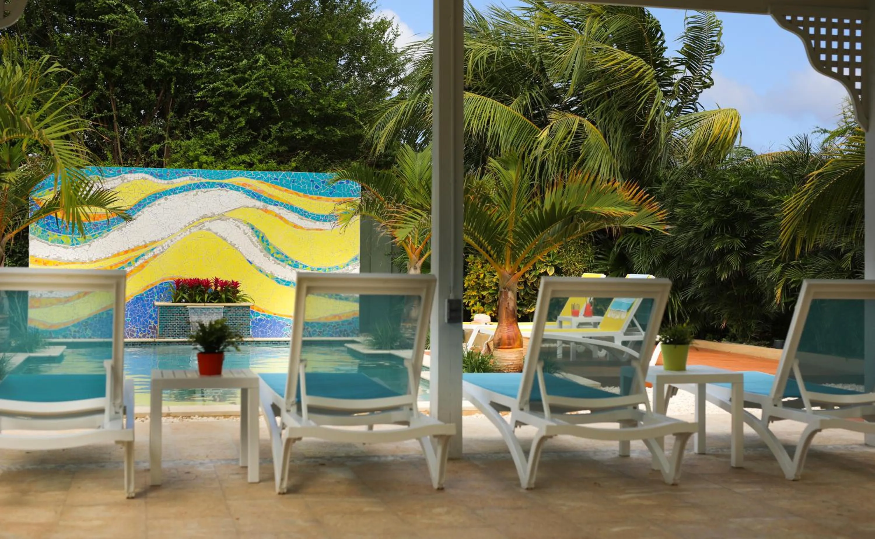 Garden in Bubali Bliss Studios & Villas