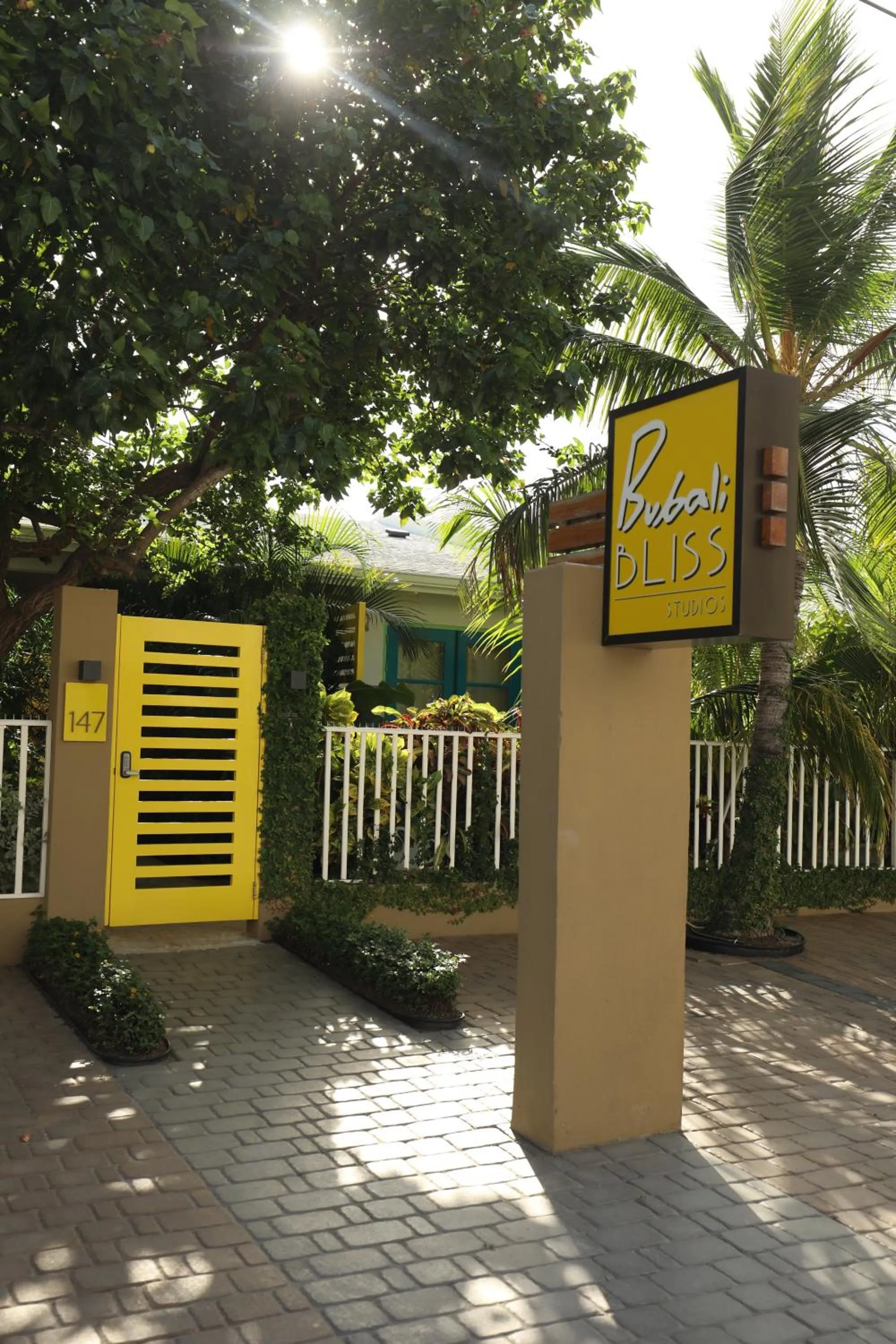 Facade/entrance in Bubali Bliss Studios & Villas