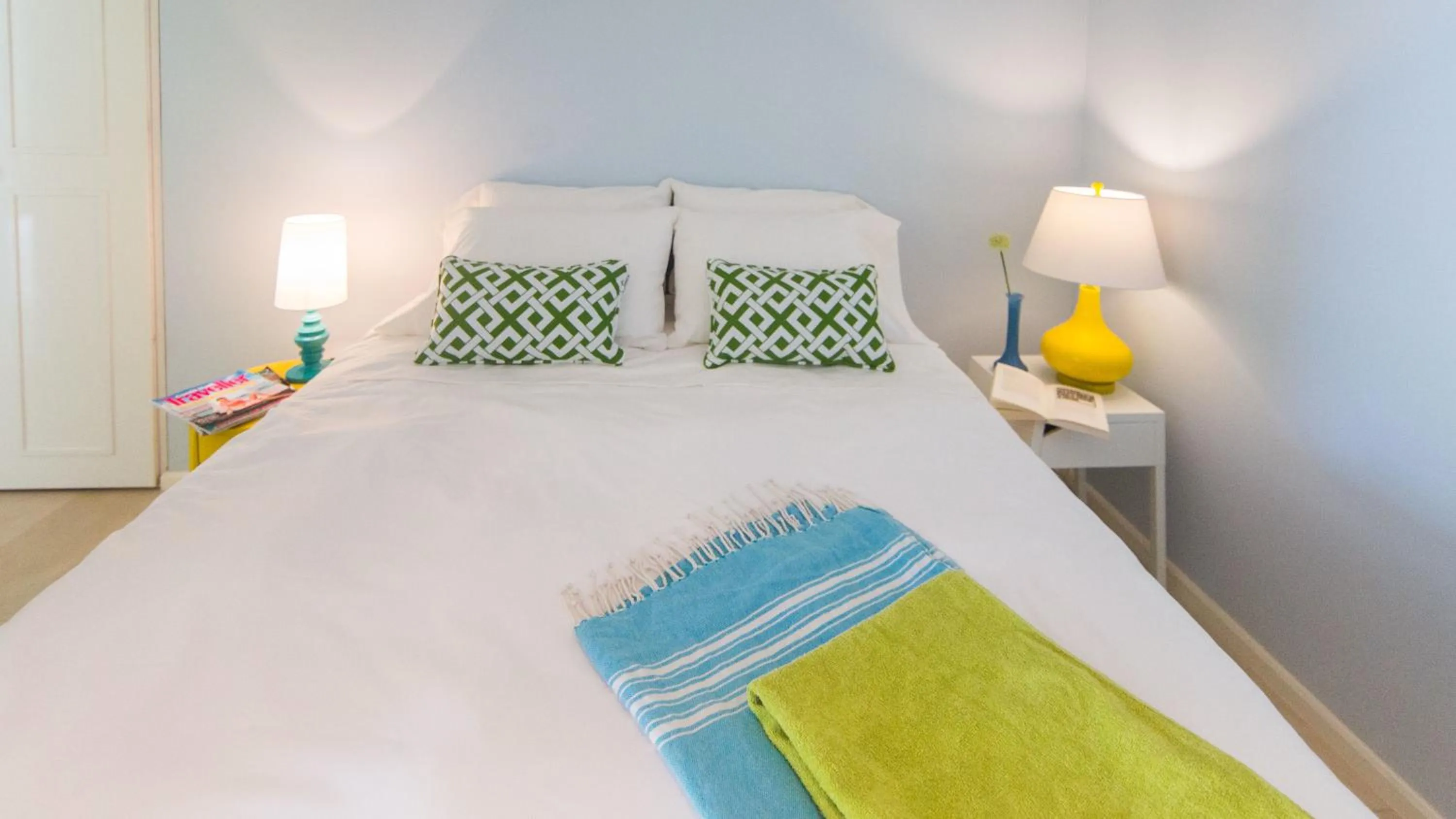 Bed in Bubali Bliss Studios & Villas