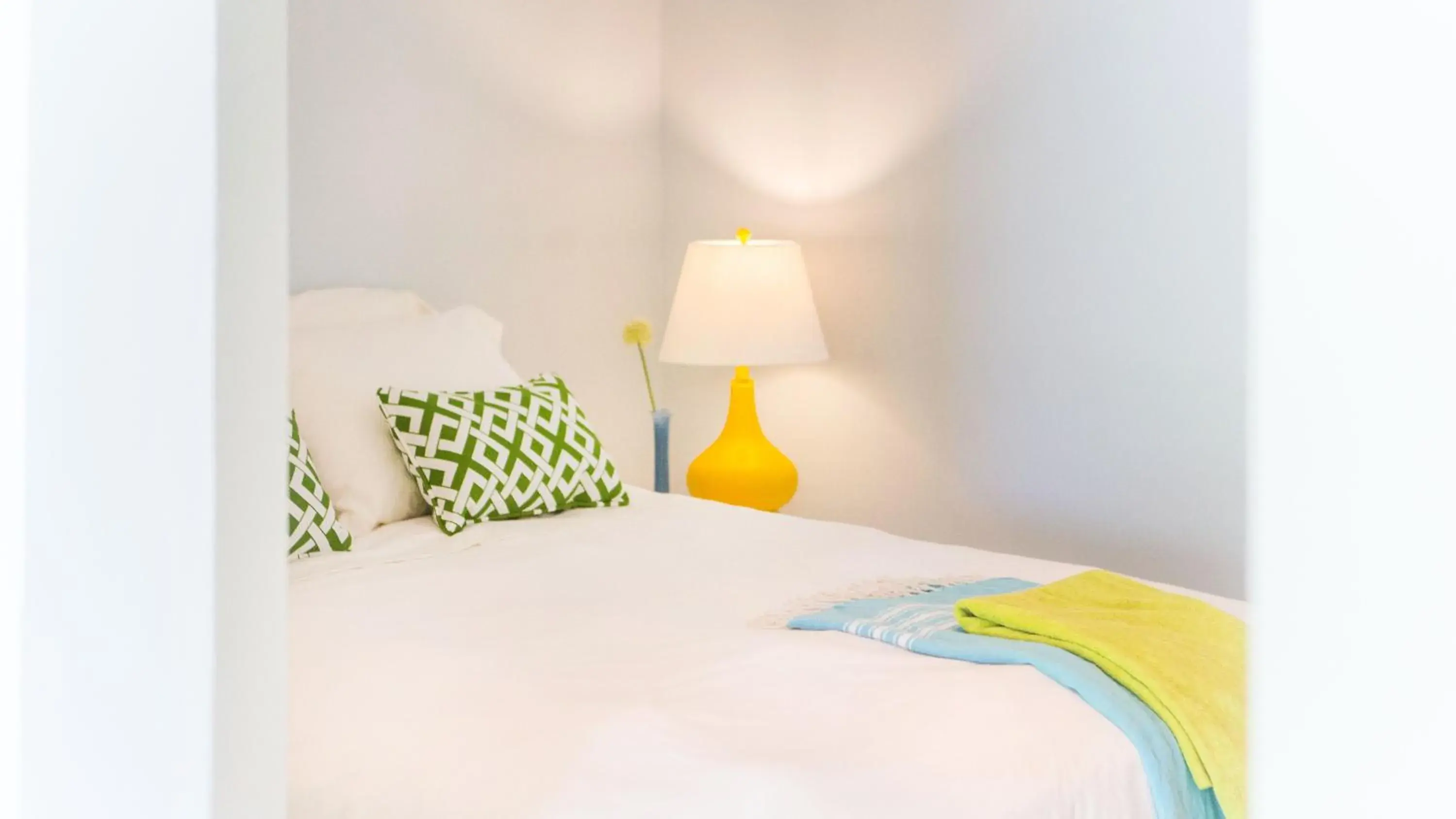 Bed in Bubali Bliss Studios & Villas Bed in Bubali Bliss Studios & Villas