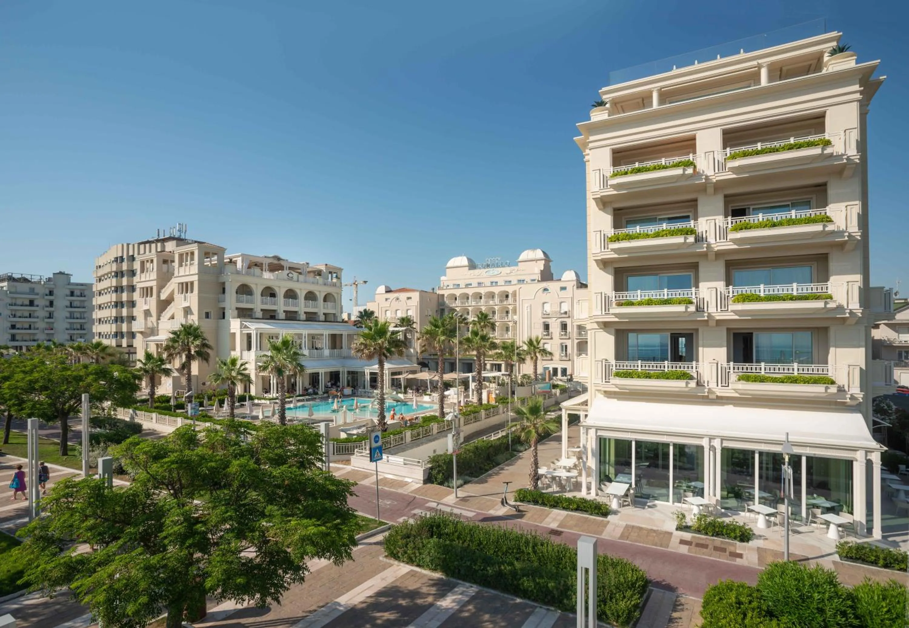 Property building in Hotel Corallo