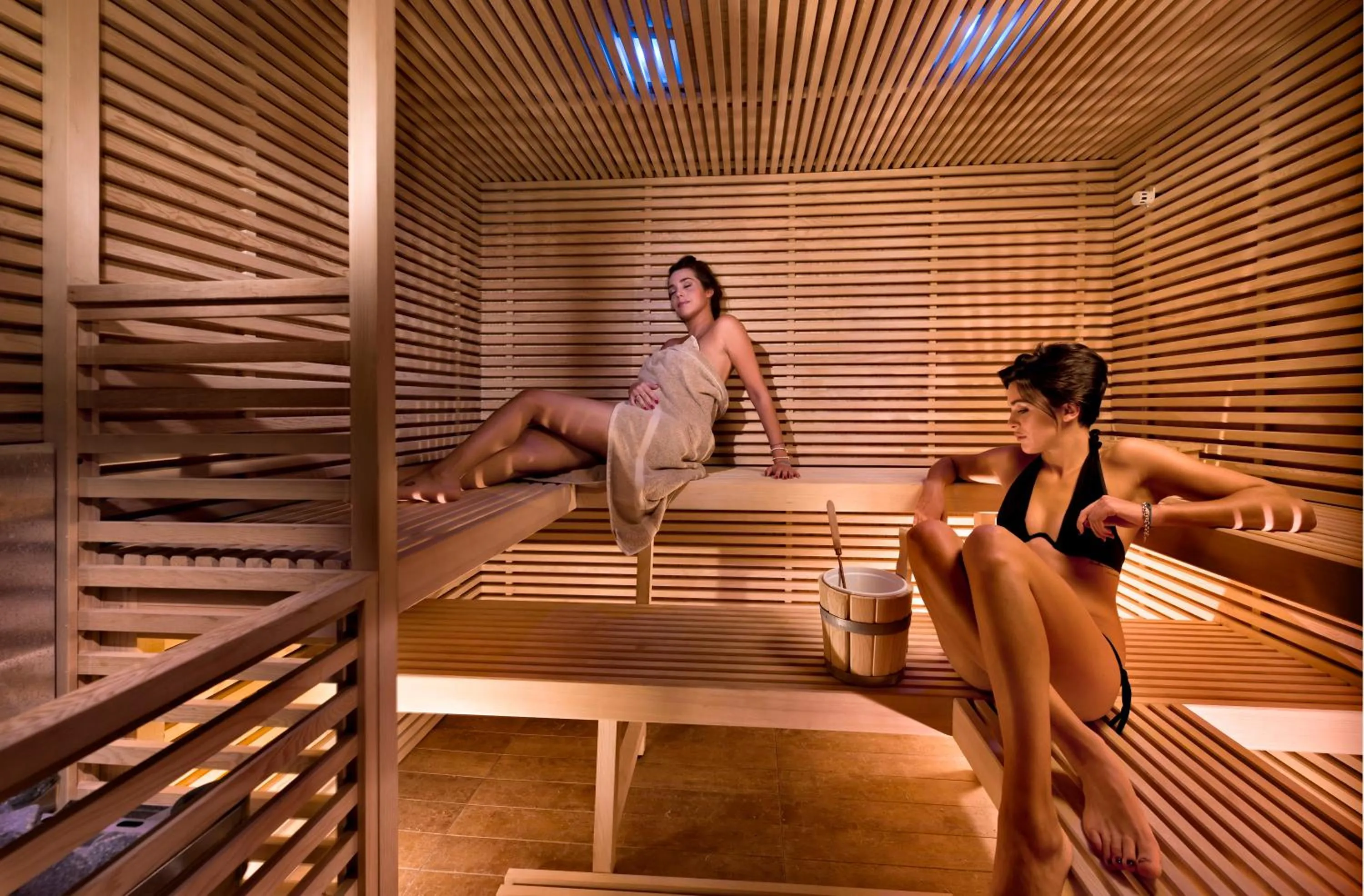 Sauna in Hotel Corallo