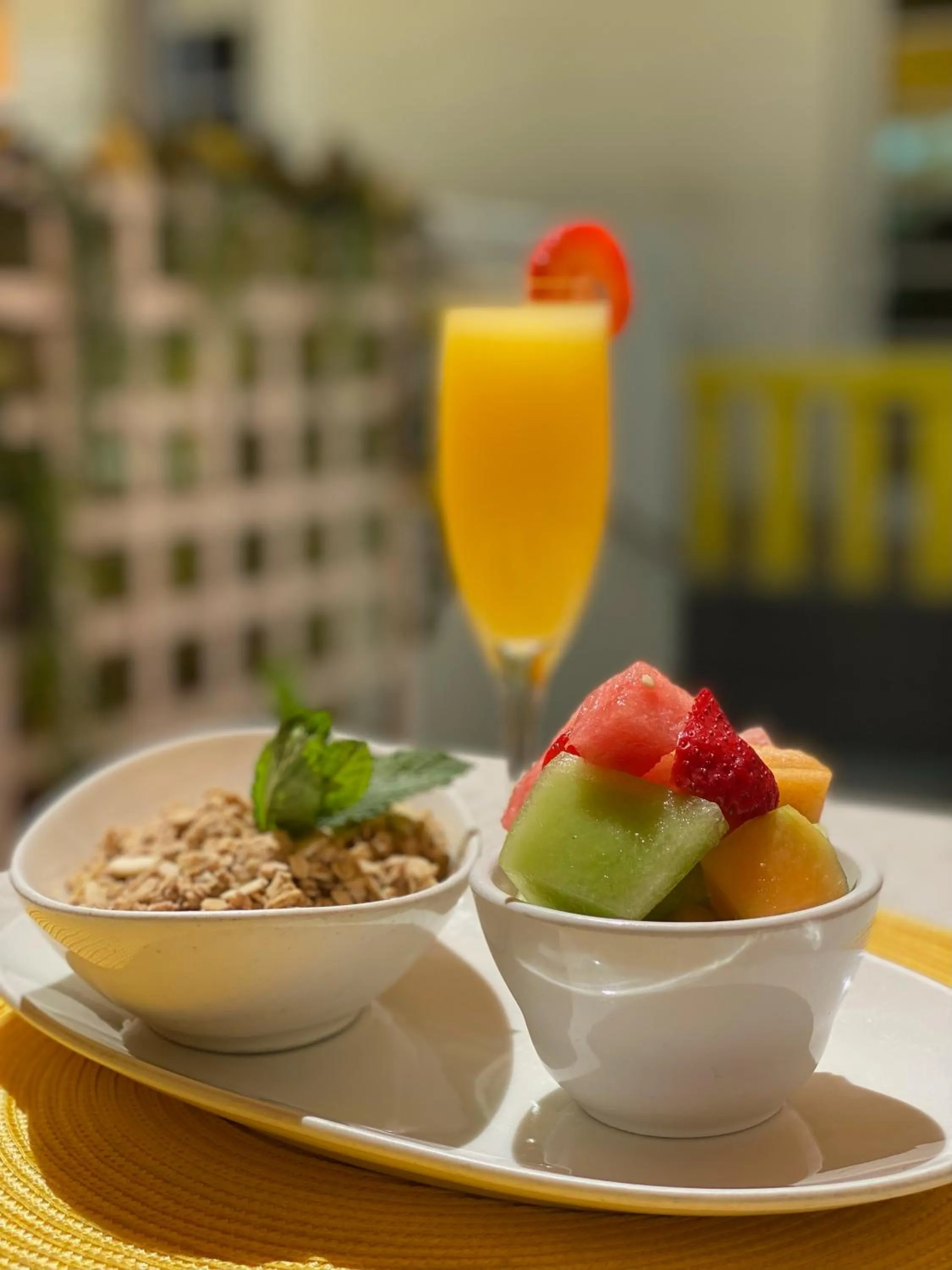 Breakfast in Leslie Hotel Ocean Drive