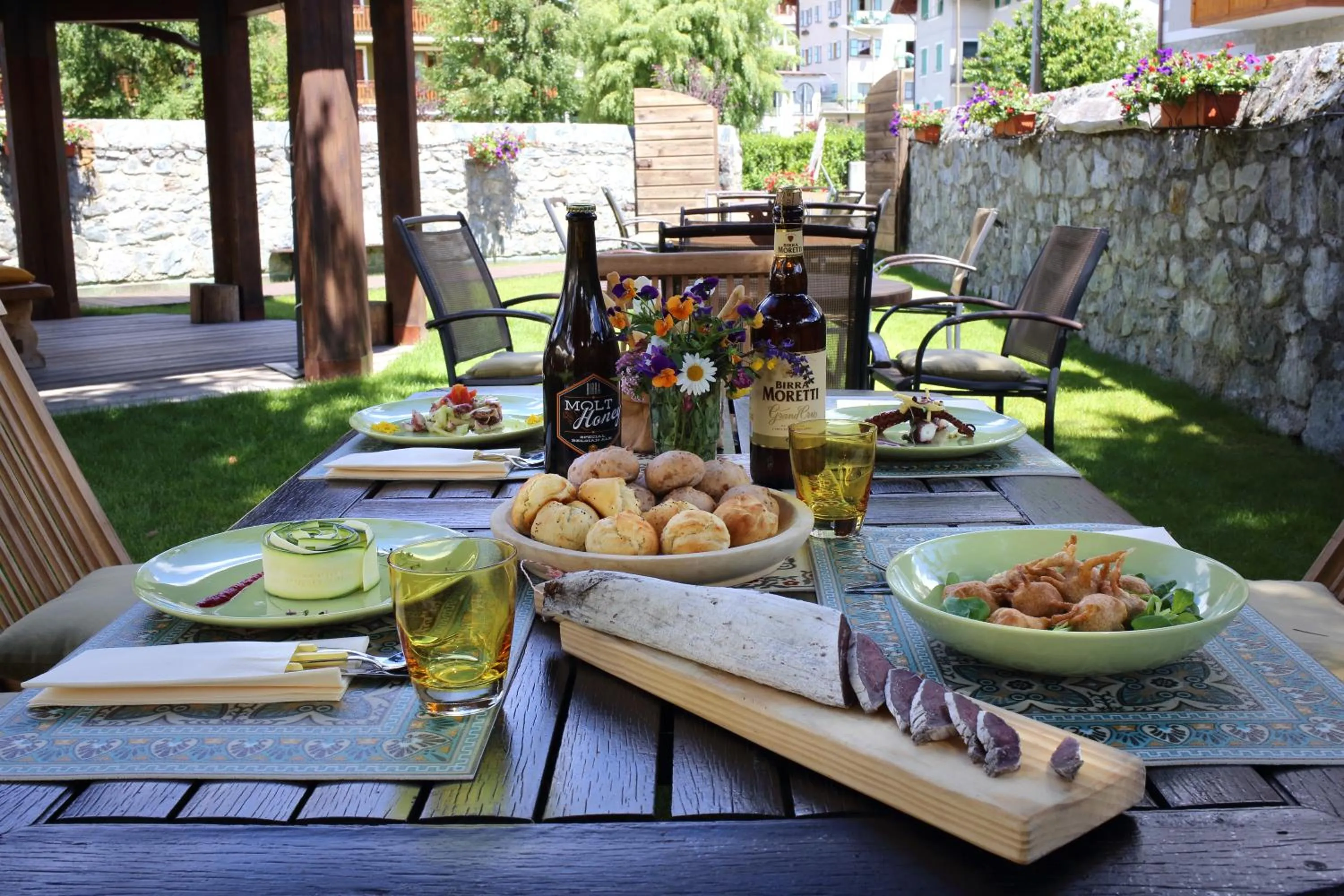 Garden in Hotel Baita Dei Pini