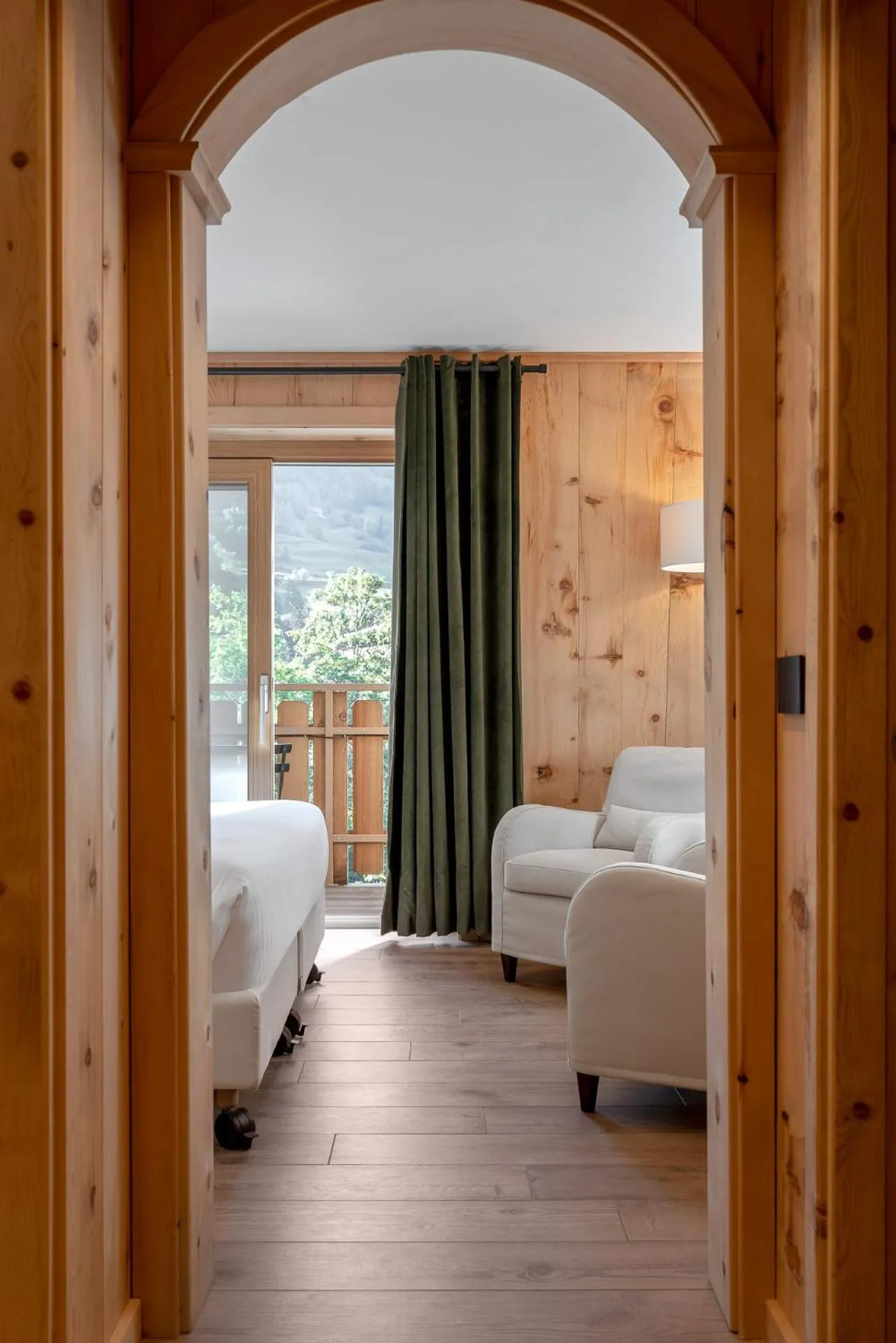 Bedroom, Bed in Hotel Baita Dei Pini