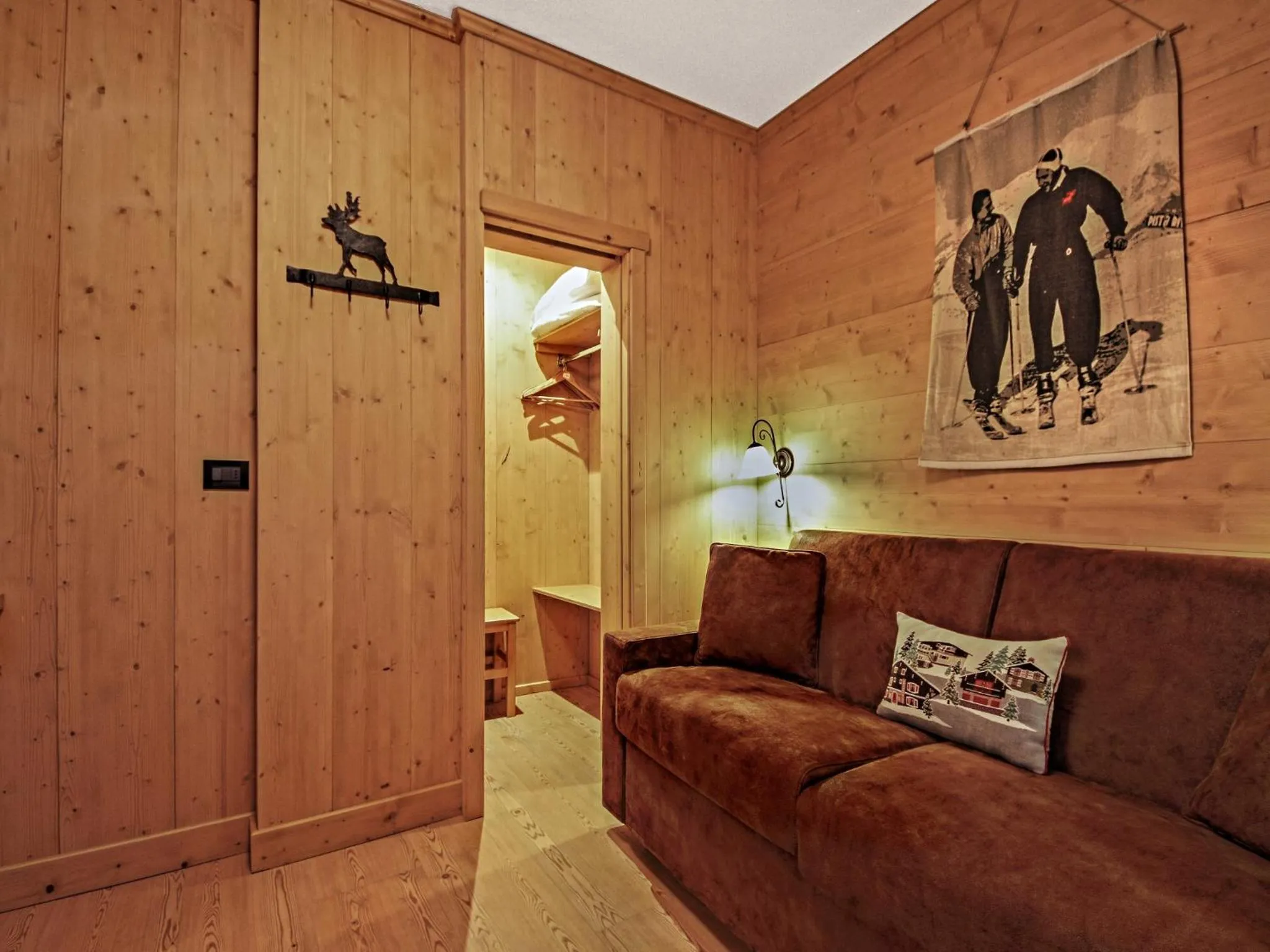 Seating area in Hotel Baita Dei Pini