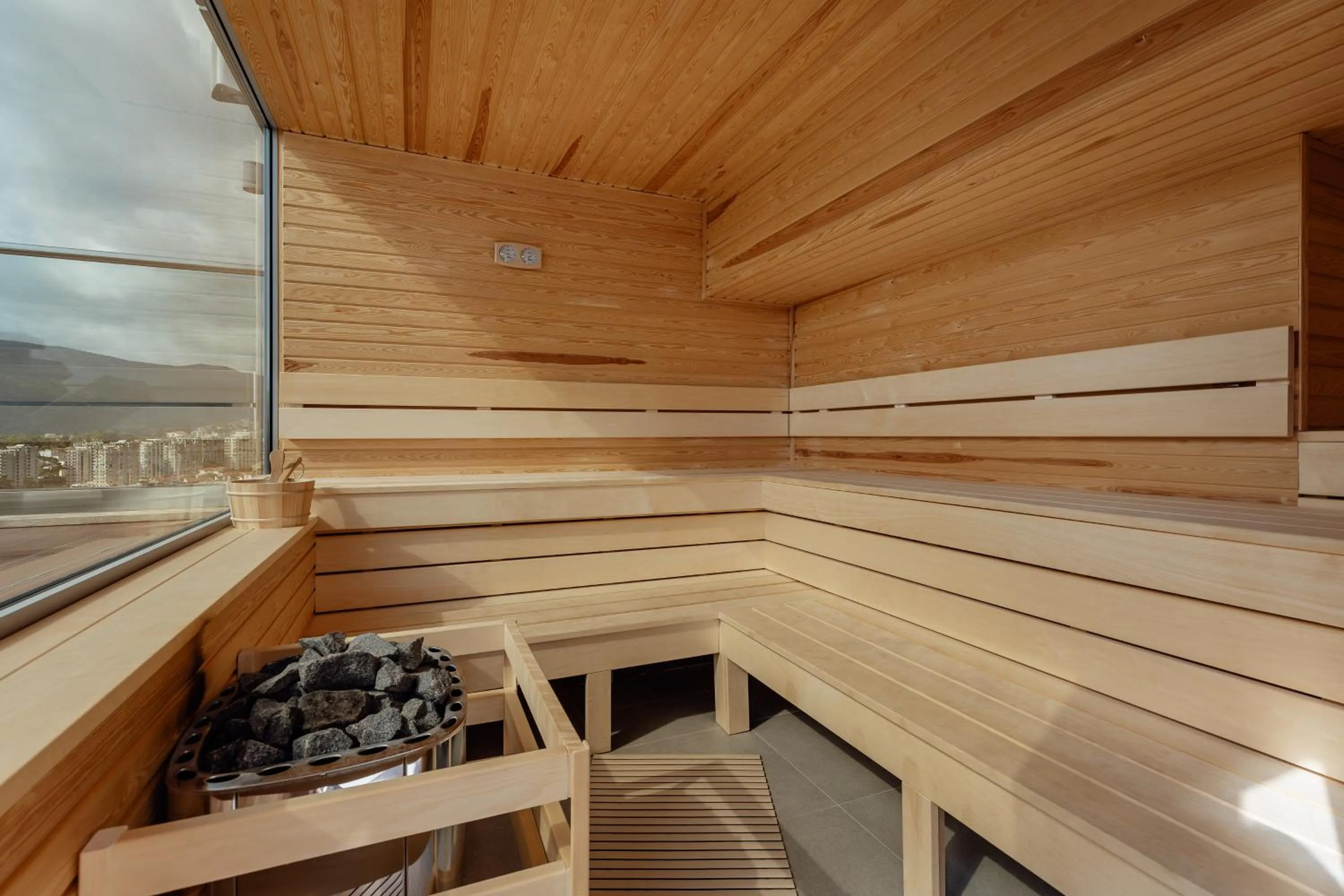 Sauna in Garni Hotel Kruso