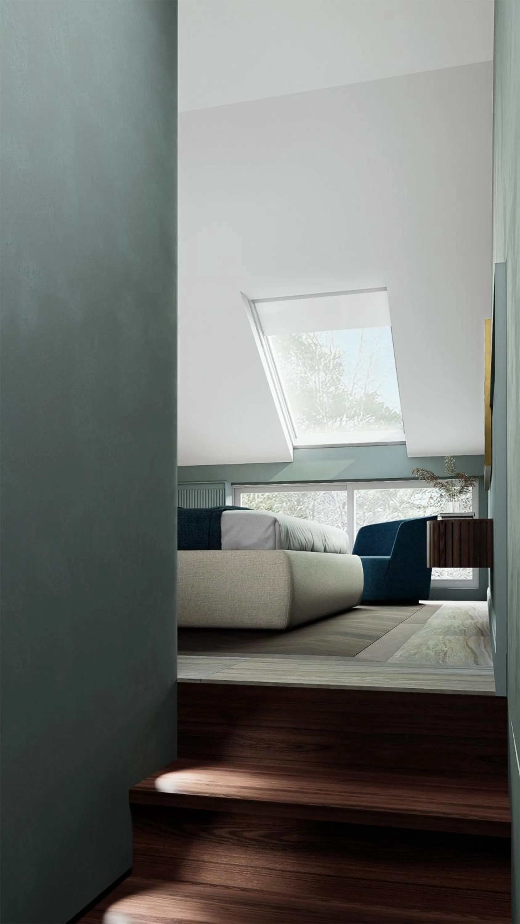 Bed in Grand Hotel Bristol