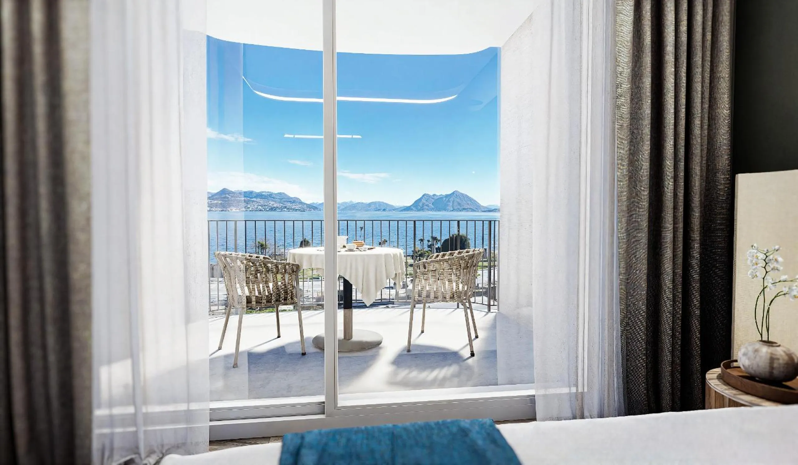 Bed in Grand Hotel Bristol