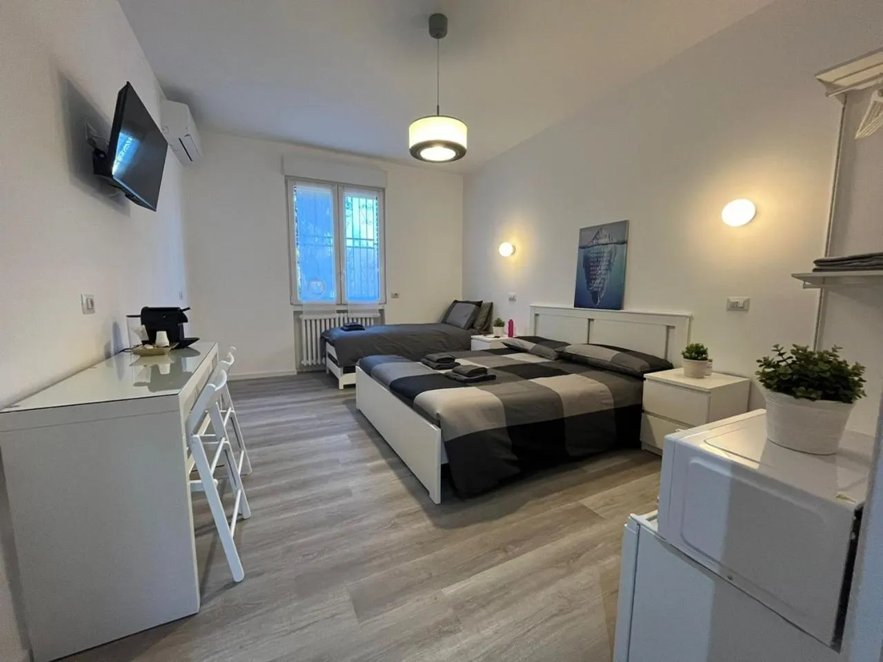 Bed in Bed&breakfast BBqueen Sandonato Policlinico