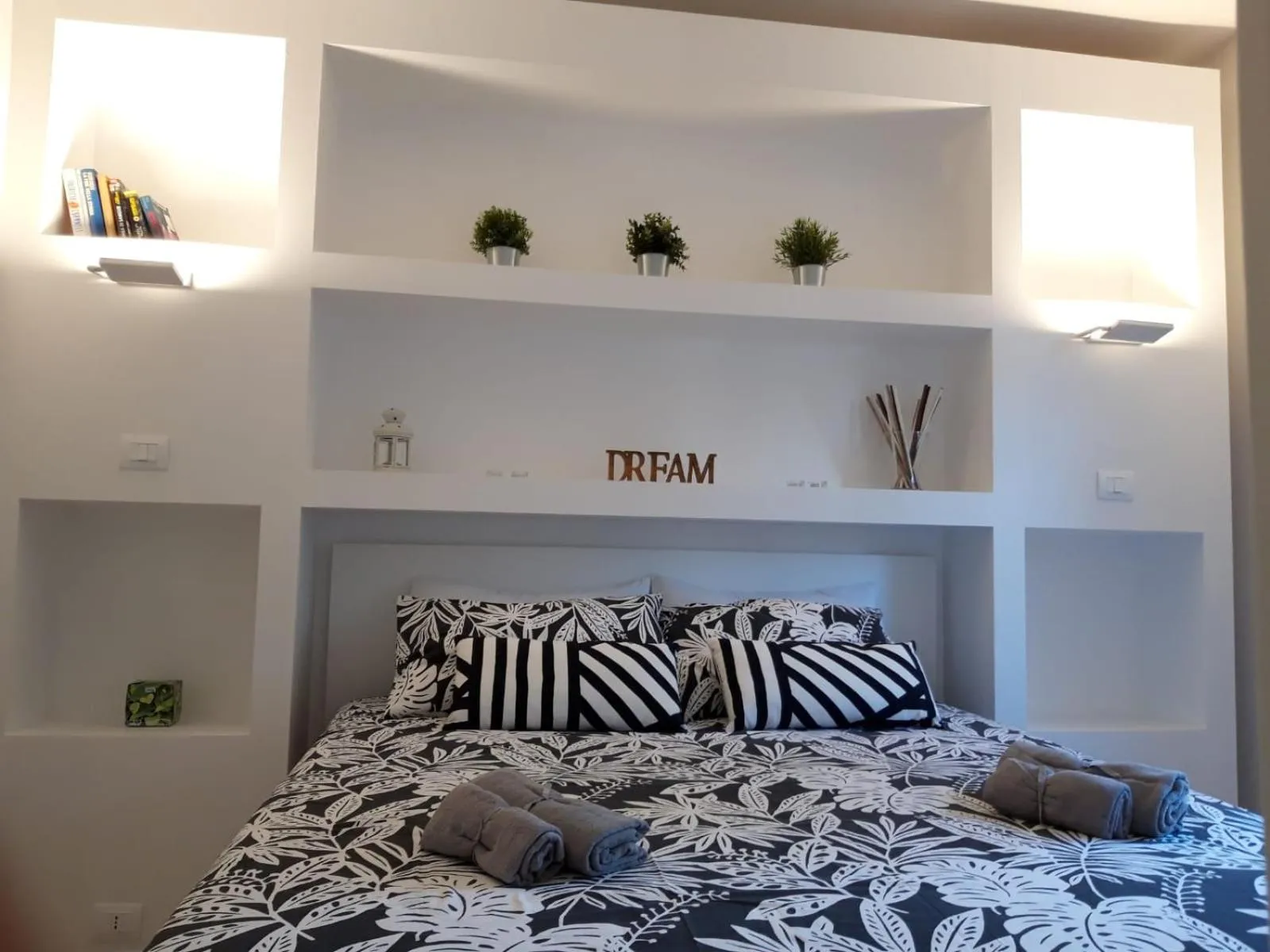 Bed in Bed&breakfast BBqueen Sandonato Policlinico