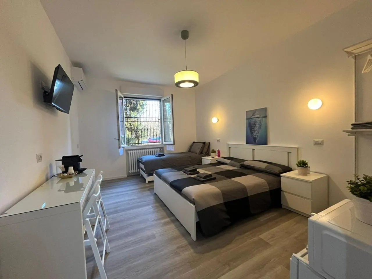 Bed in Bed&breakfast BBqueen Sandonato Policlinico