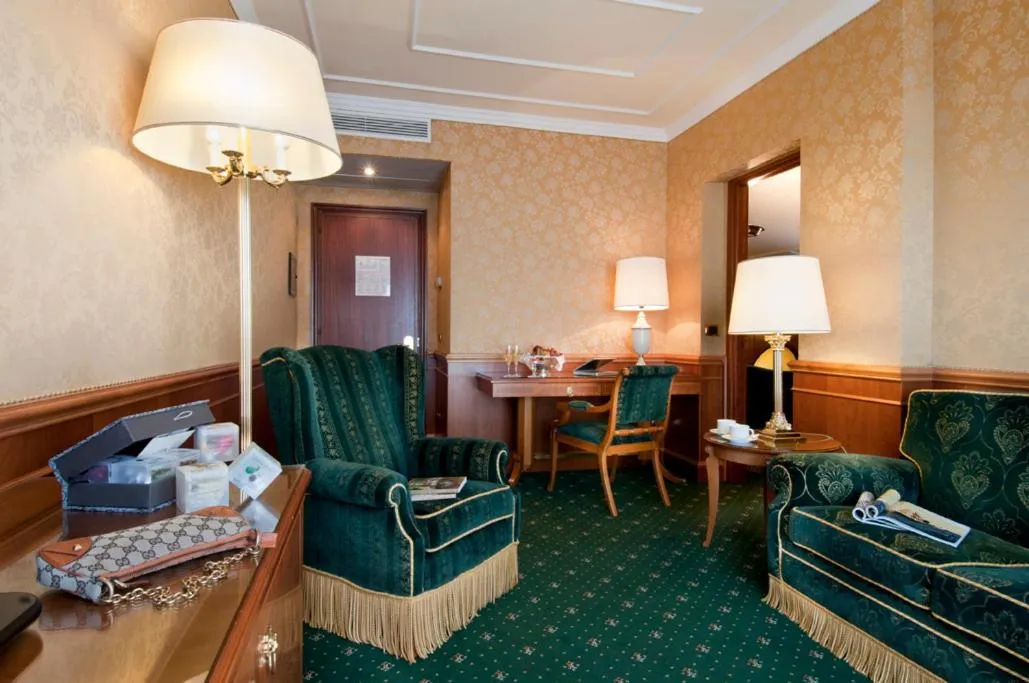 Living room in Grand Hotel Dino