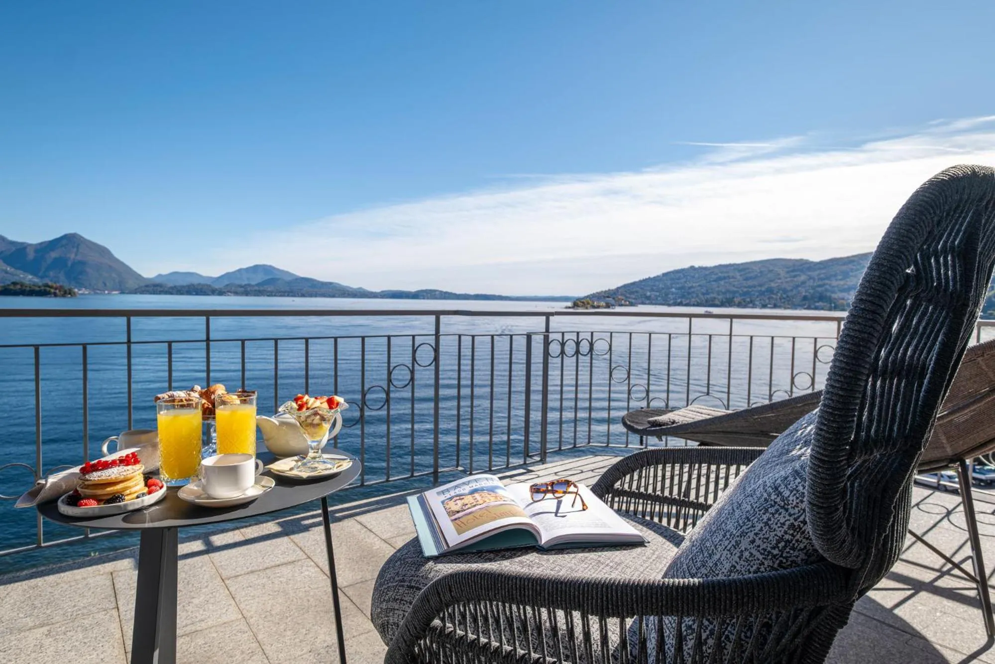 Lake view in Grand Hotel Dino