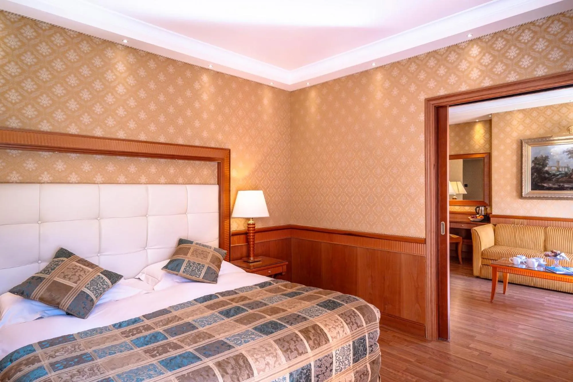 Bed in Grand Hotel Dino