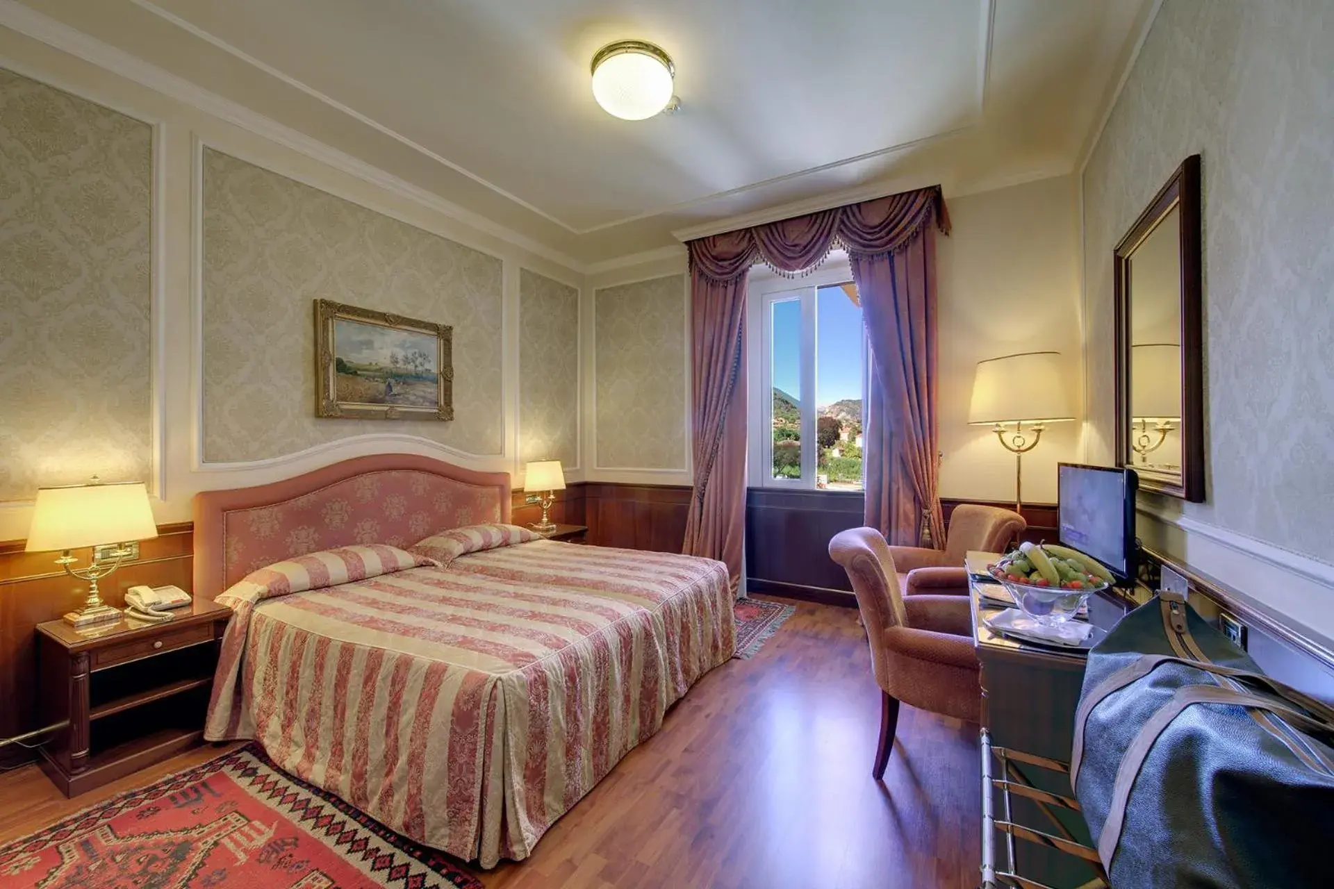 Deluxe Double or Twin Room - Mountain Side in Hotel Simplon Deluxe Double or Twin Room - Mountain Side in Hotel Simplon