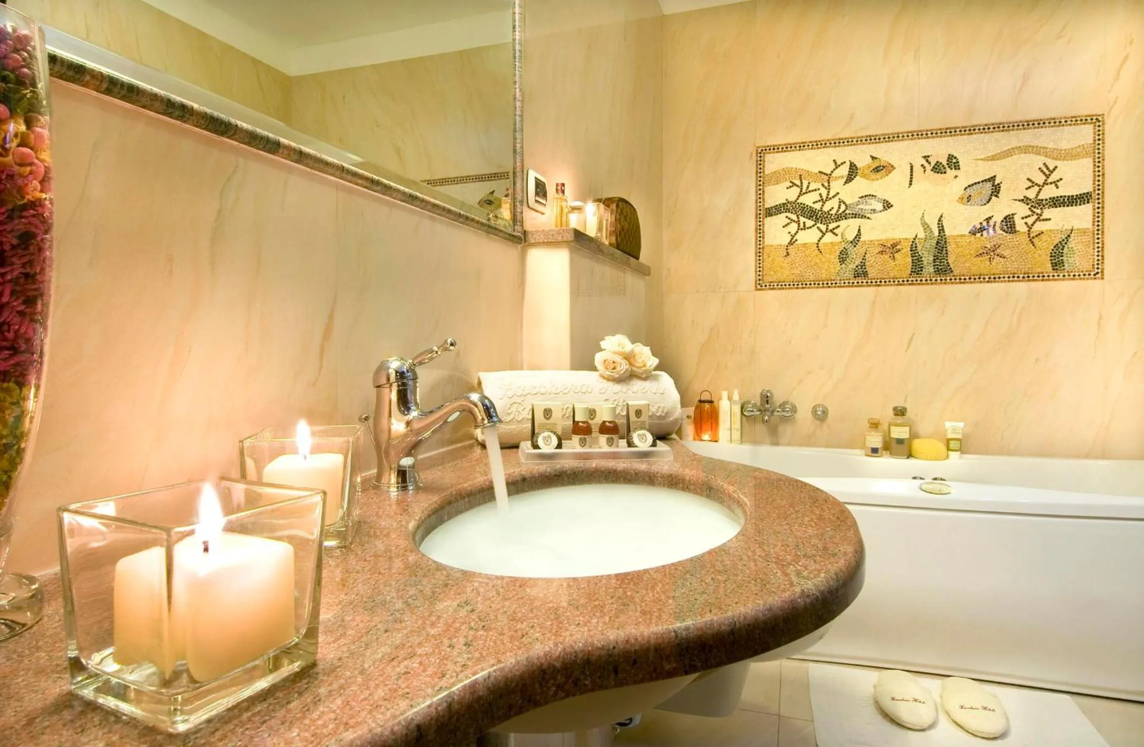 Bathroom in Hotel Simplon