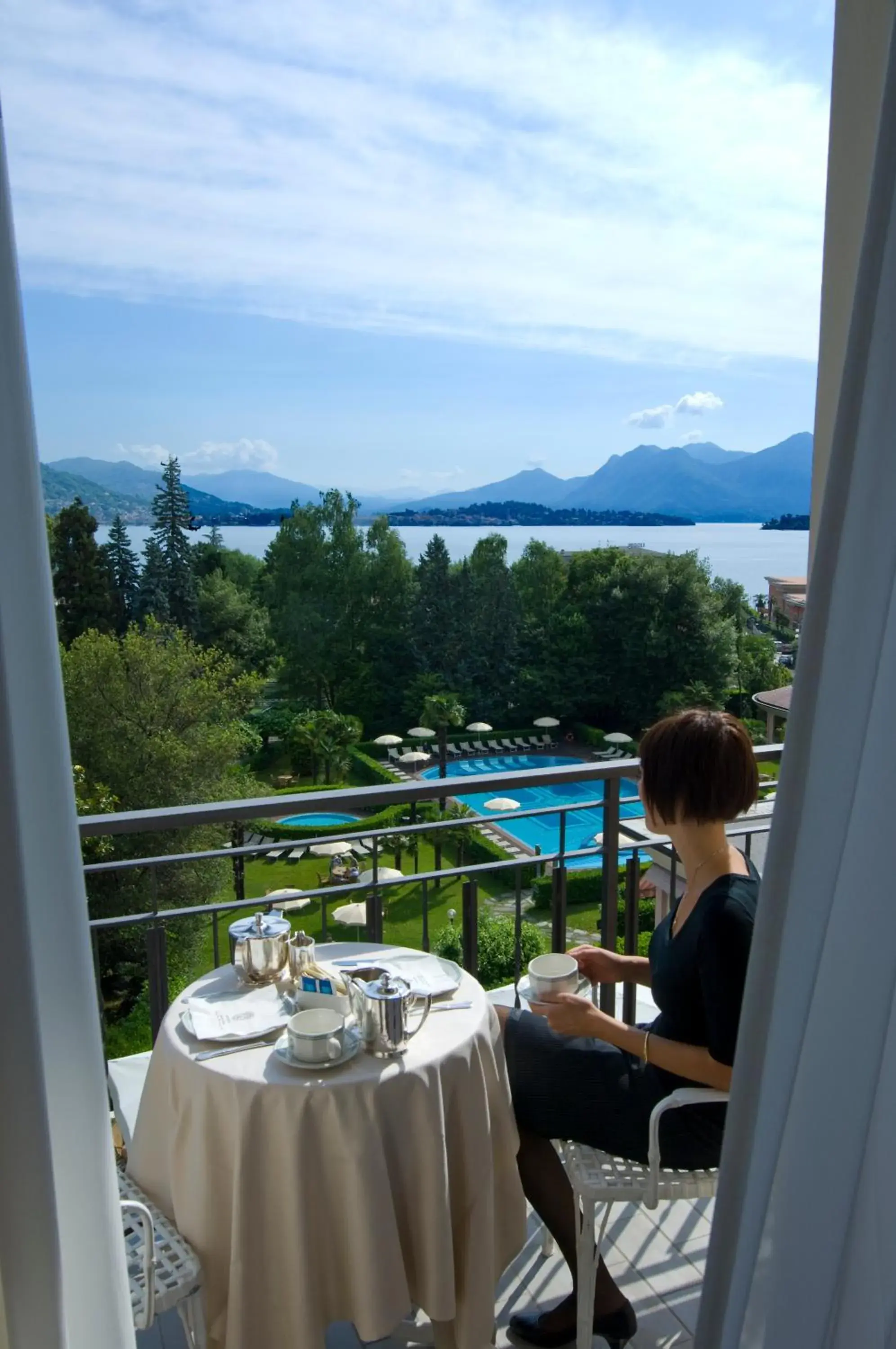 View (from property/room) in Hotel Simplon View (from property/room) in Hotel Simplon