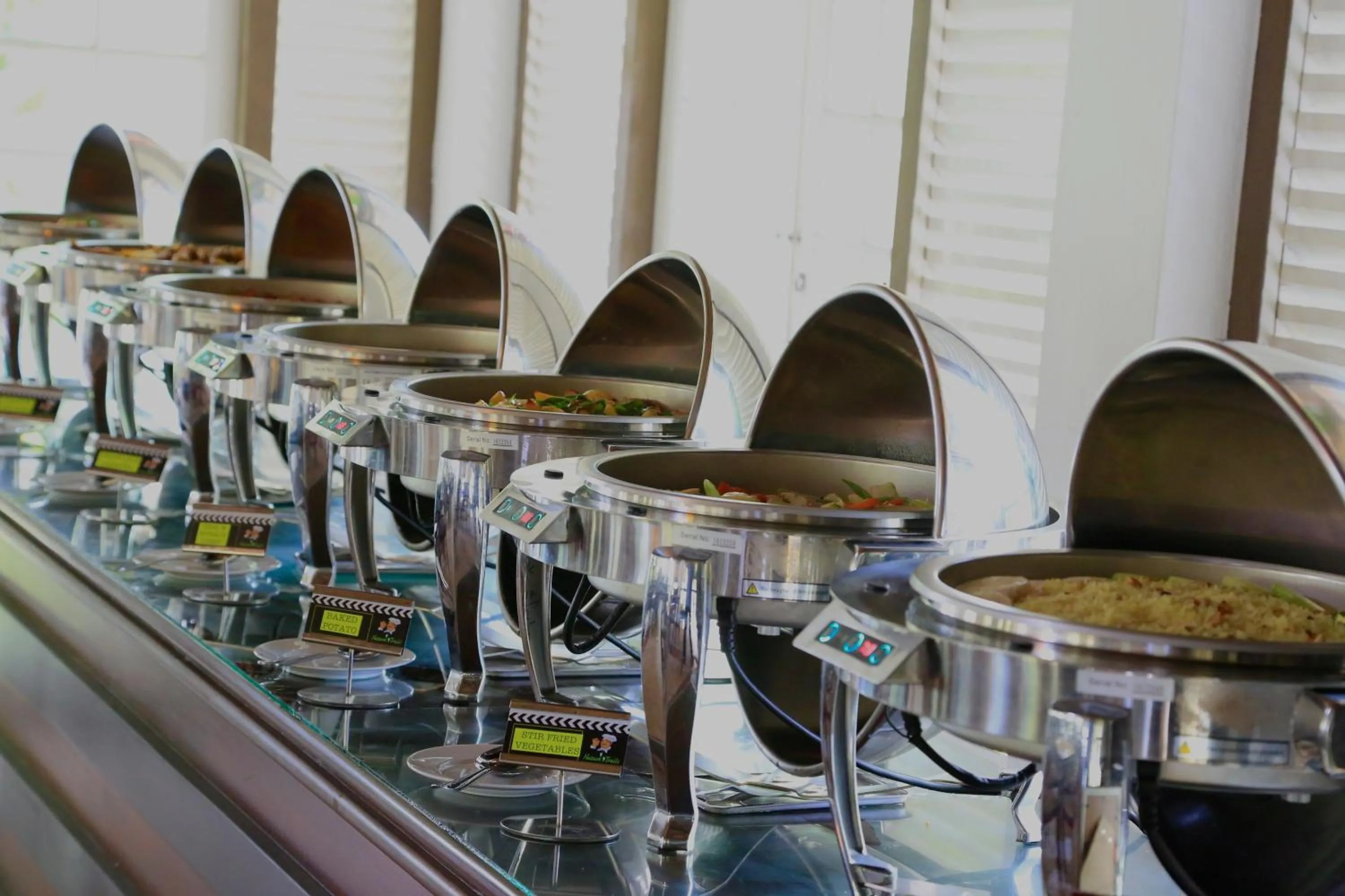Food and drinks in Nature Trails Boutique Hotel