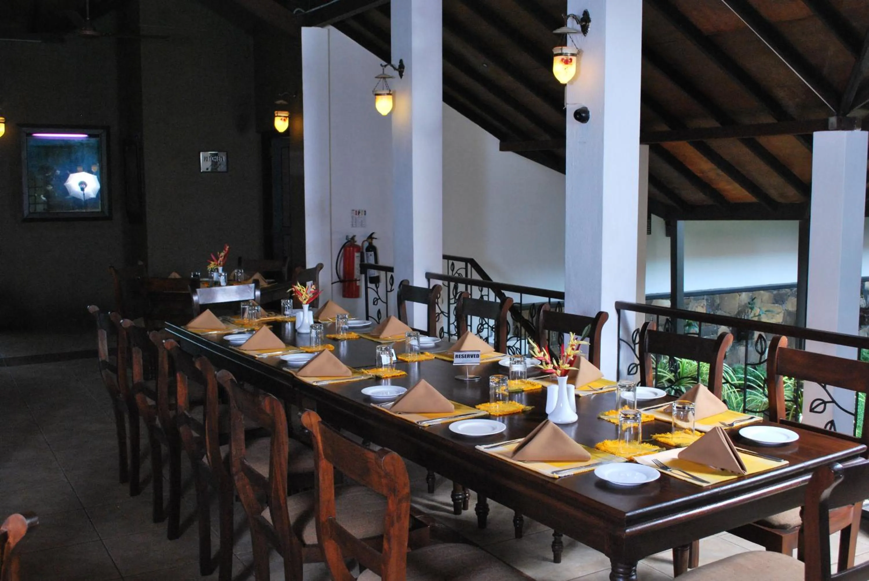 Restaurant/places to eat in Nature Trails Boutique Hotel