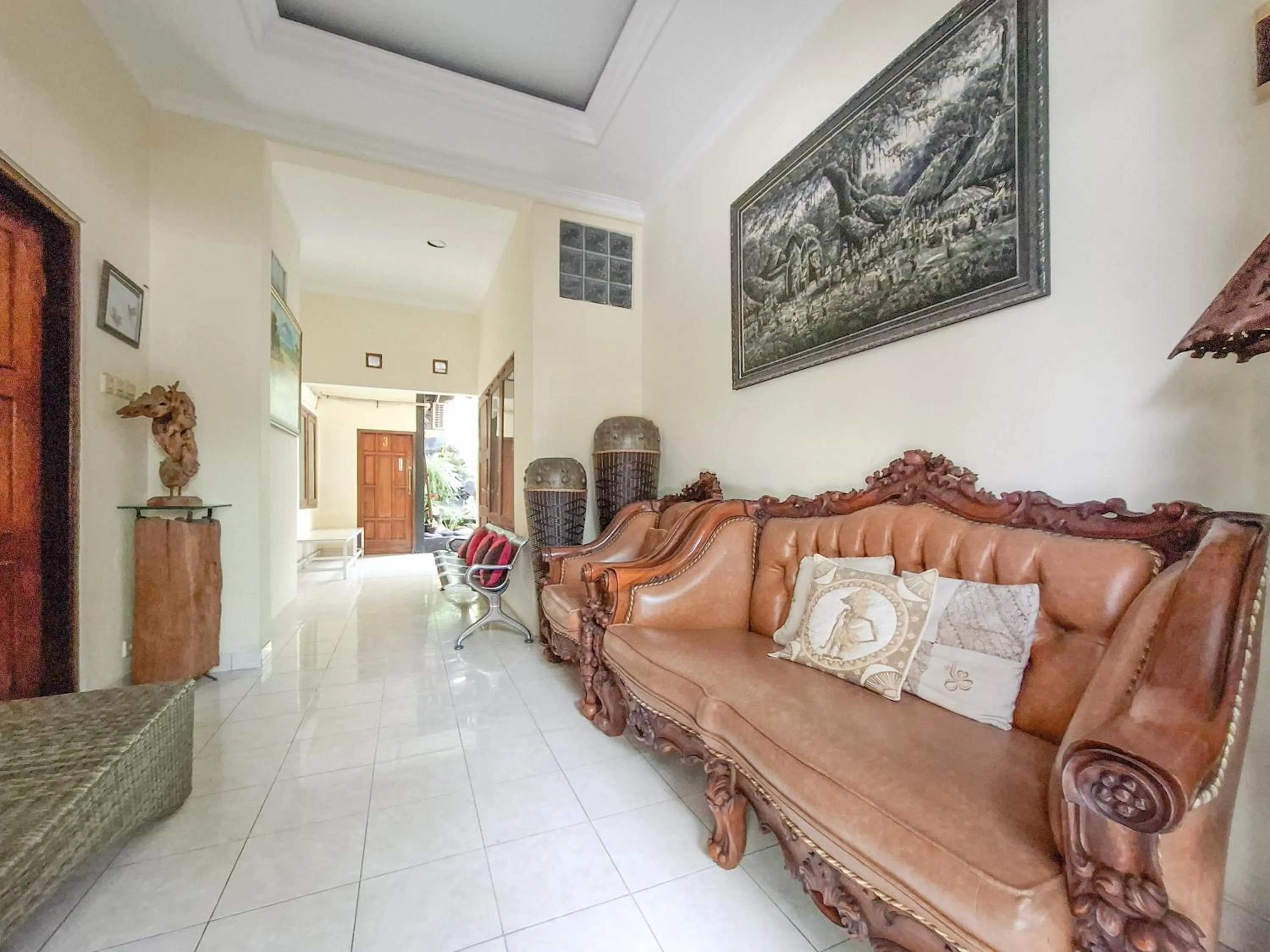 Seating area in Alam Citra BnB Mitra RedDoorz