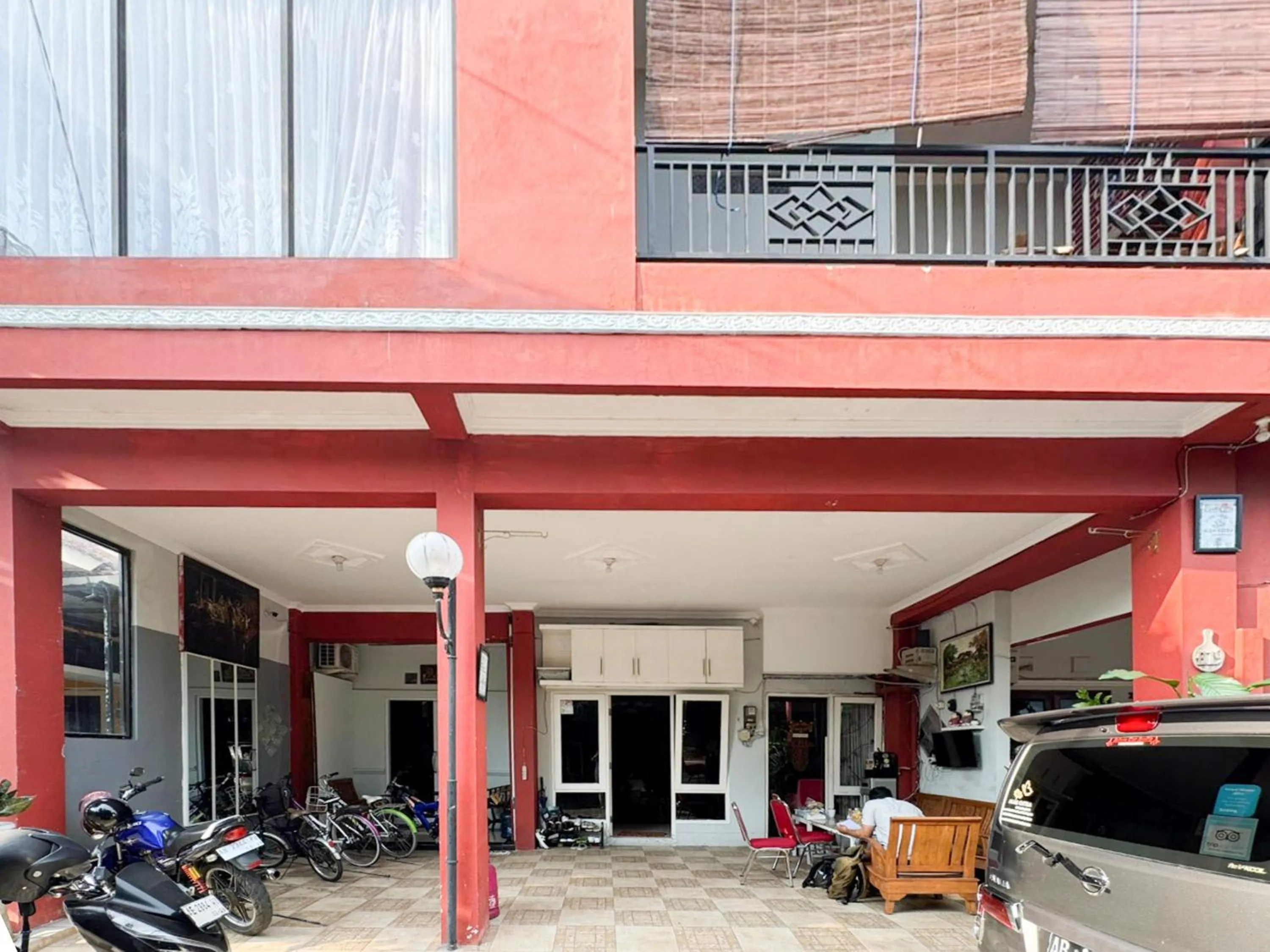 Facade/entrance in Alam Citra BnB Mitra RedDoorz