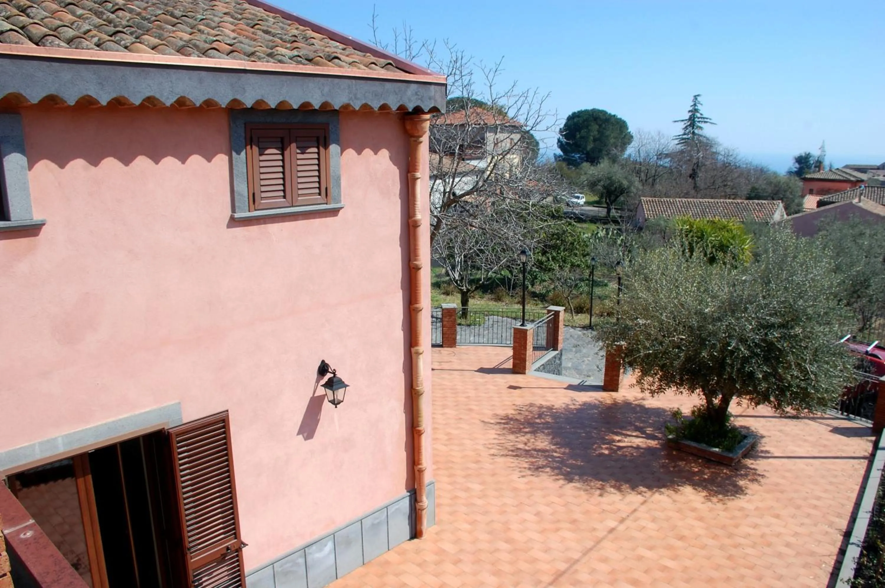 Garden view in Casa Farlazzo