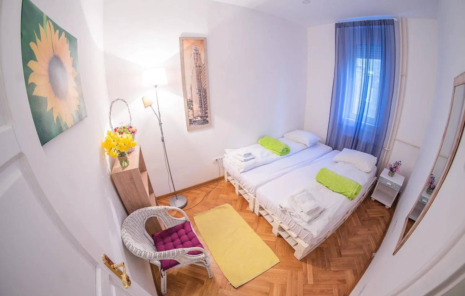 Bedroom, Bed in Hostel Beogradjanka