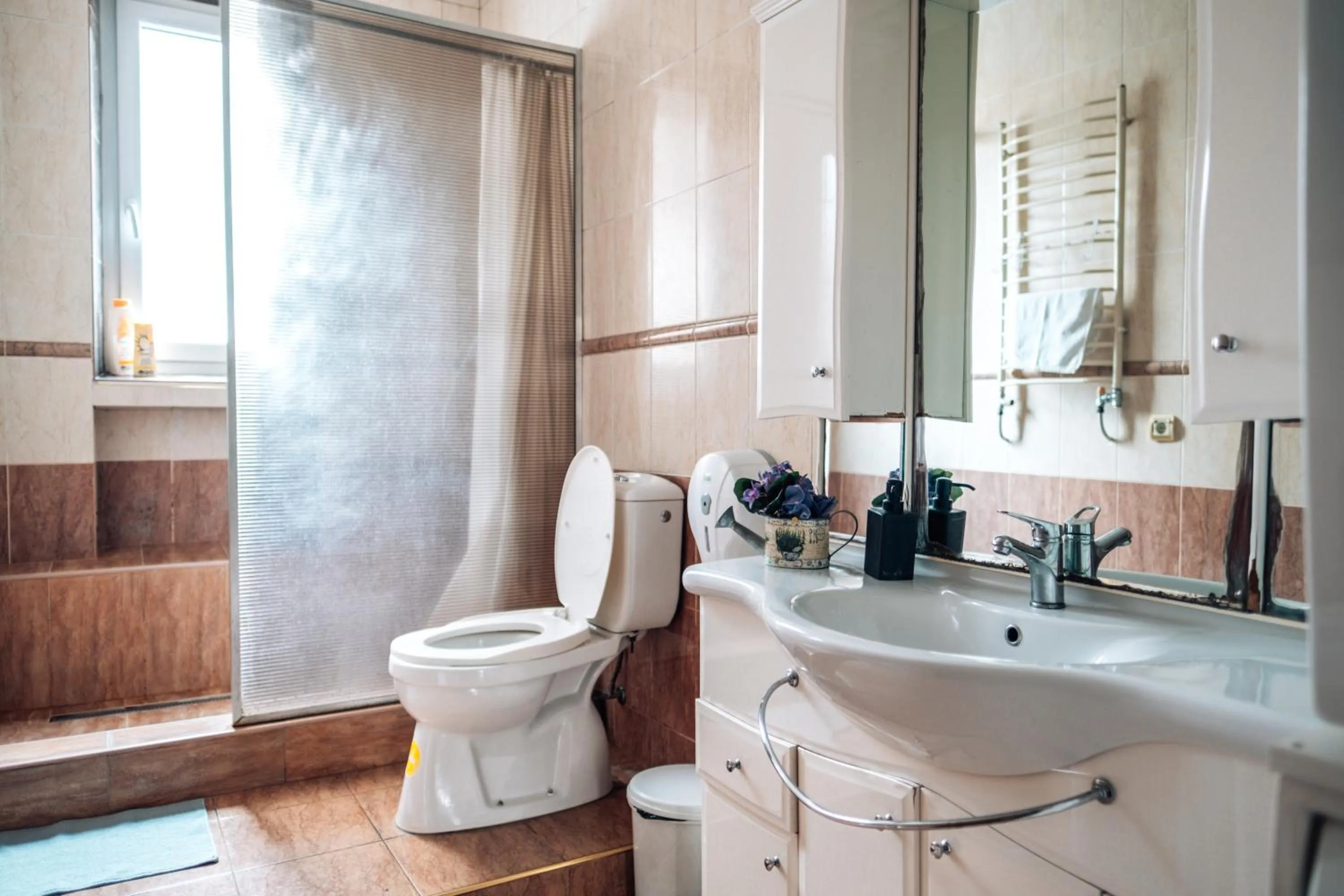 Shower in Hostel Beogradjanka