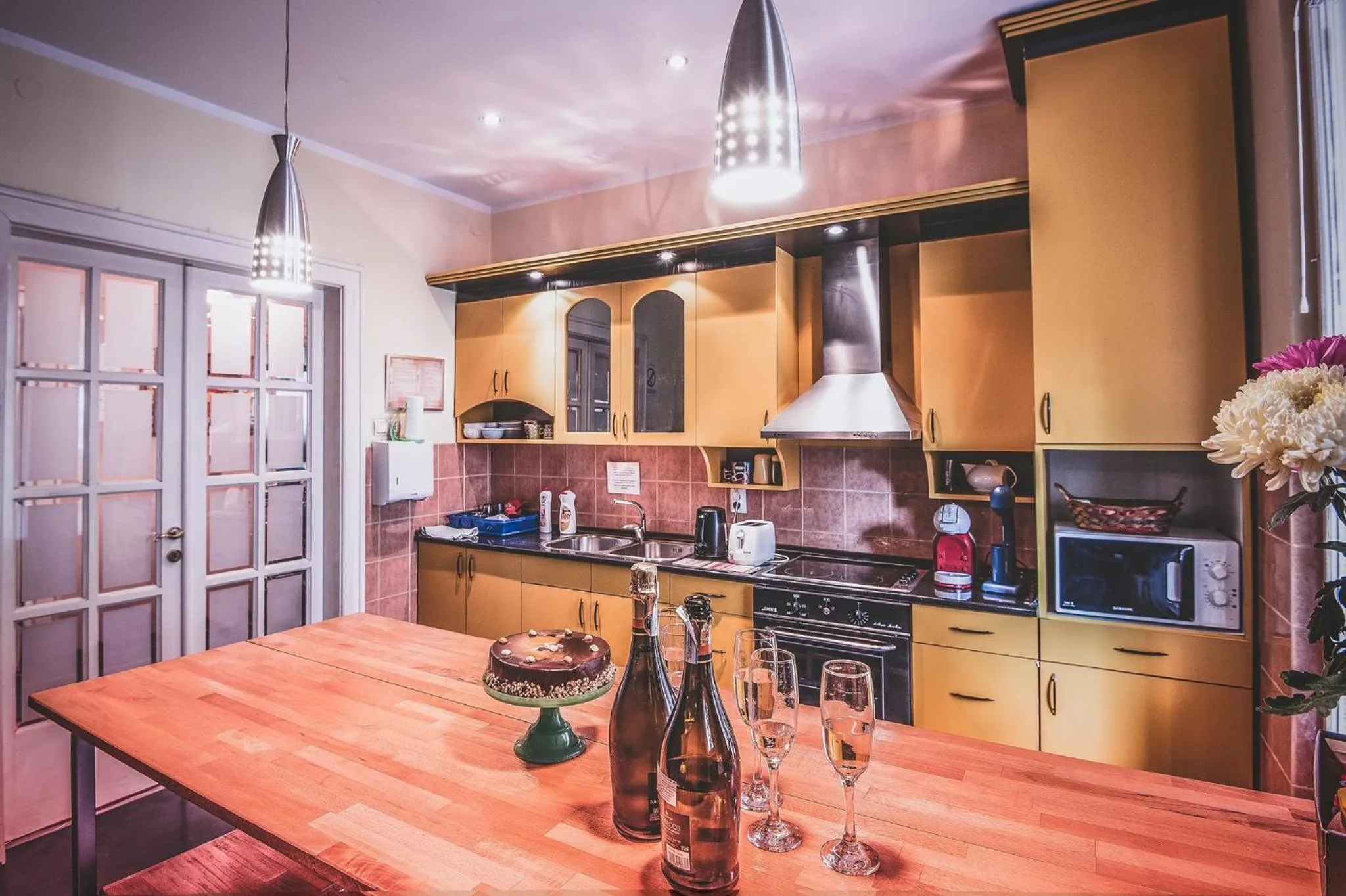 Coffee/tea facilities in Hostel Beogradjanka