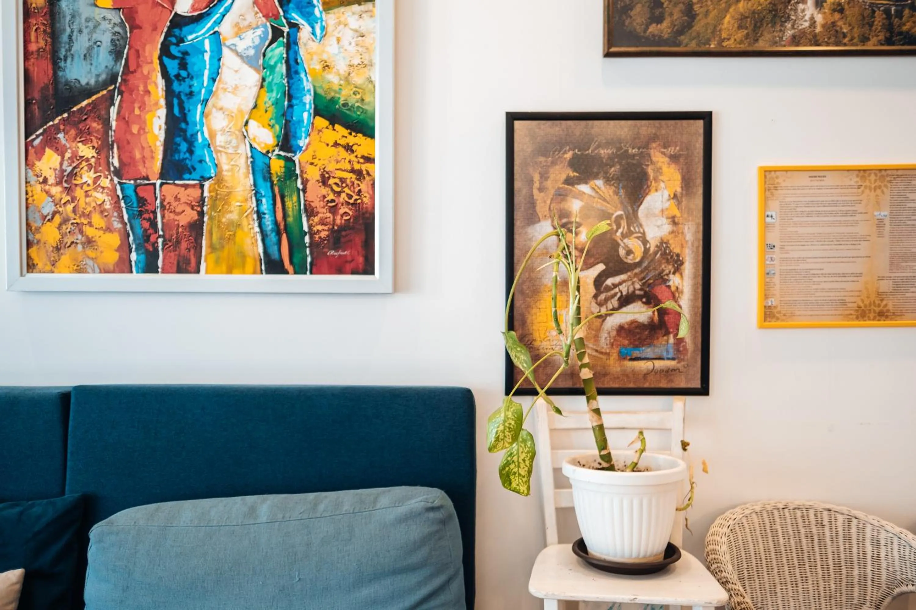 Living room in Hostel Beogradjanka