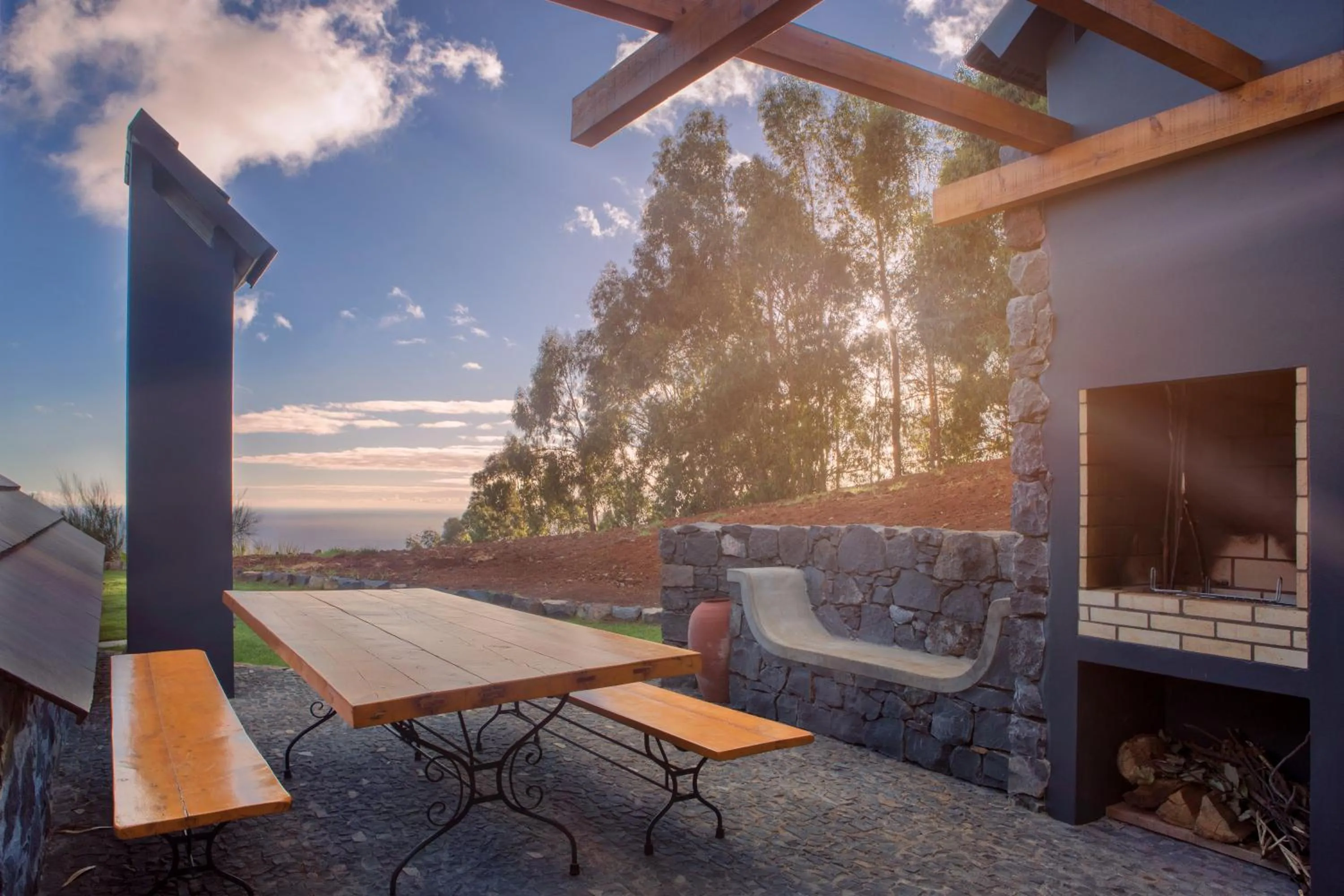 Patio in Palheiros do Serrado by Real Vision