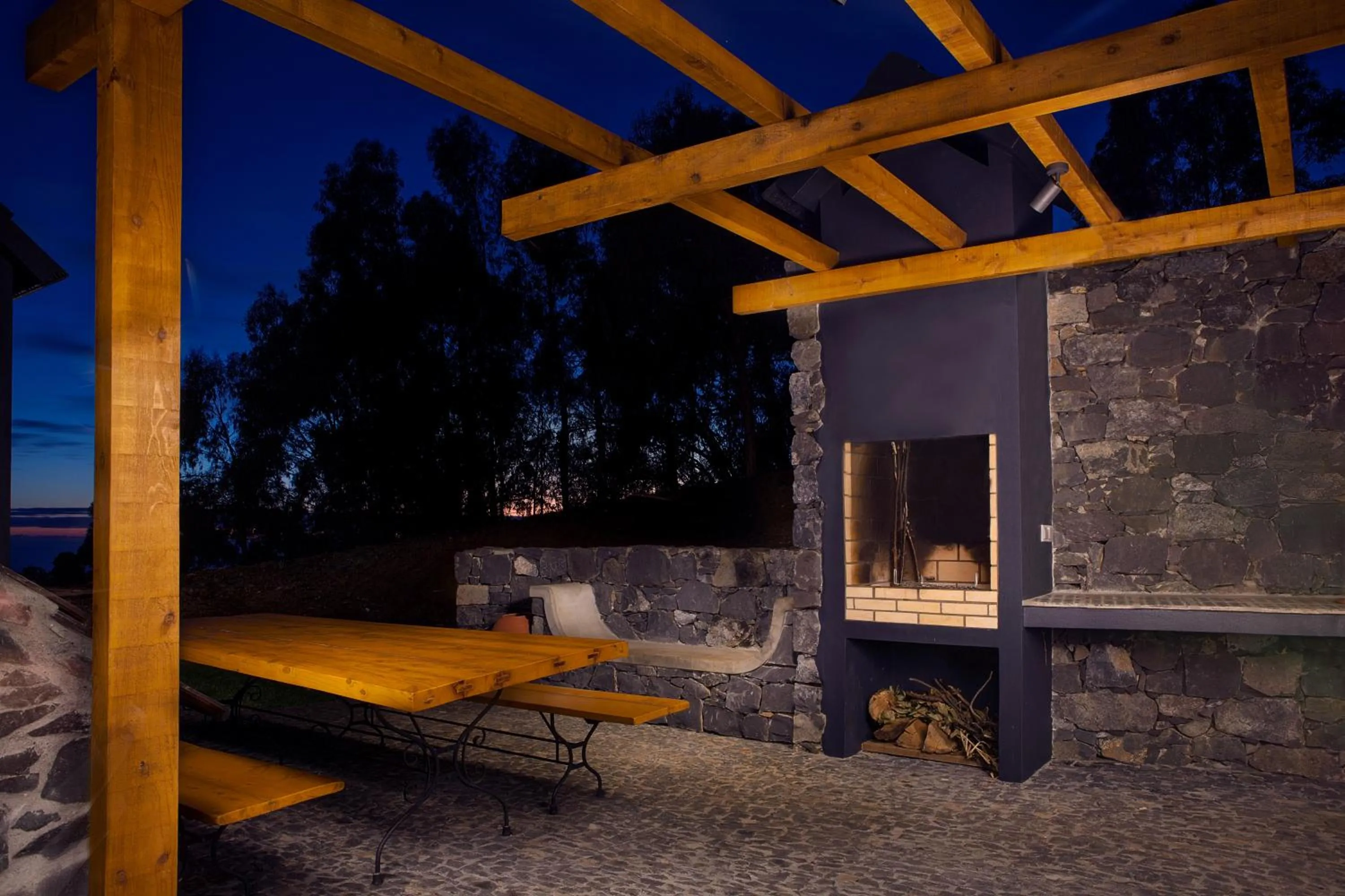 Patio in Palheiros do Serrado by Real Vision