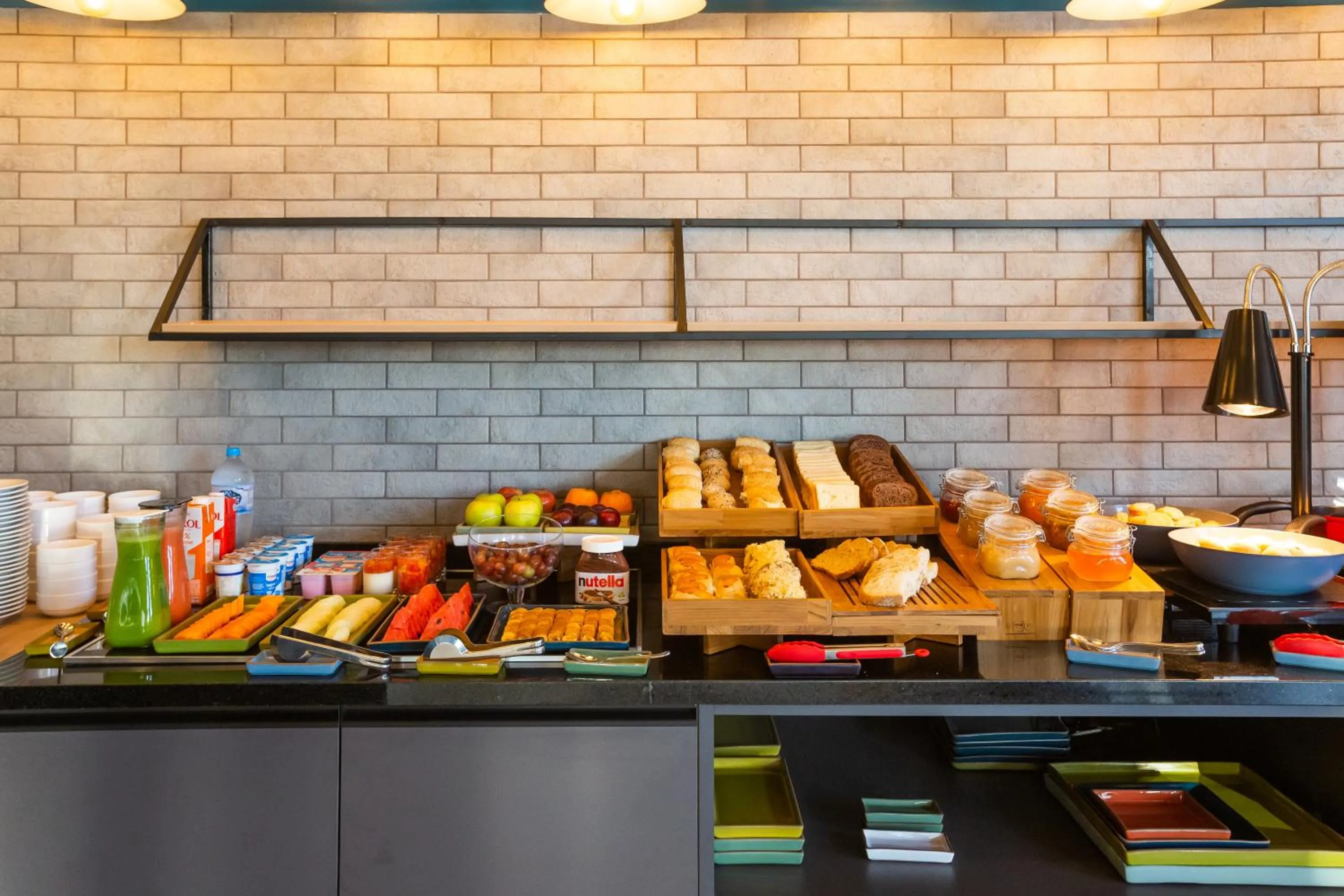 Breakfast in Slaviero Ponta Grossa