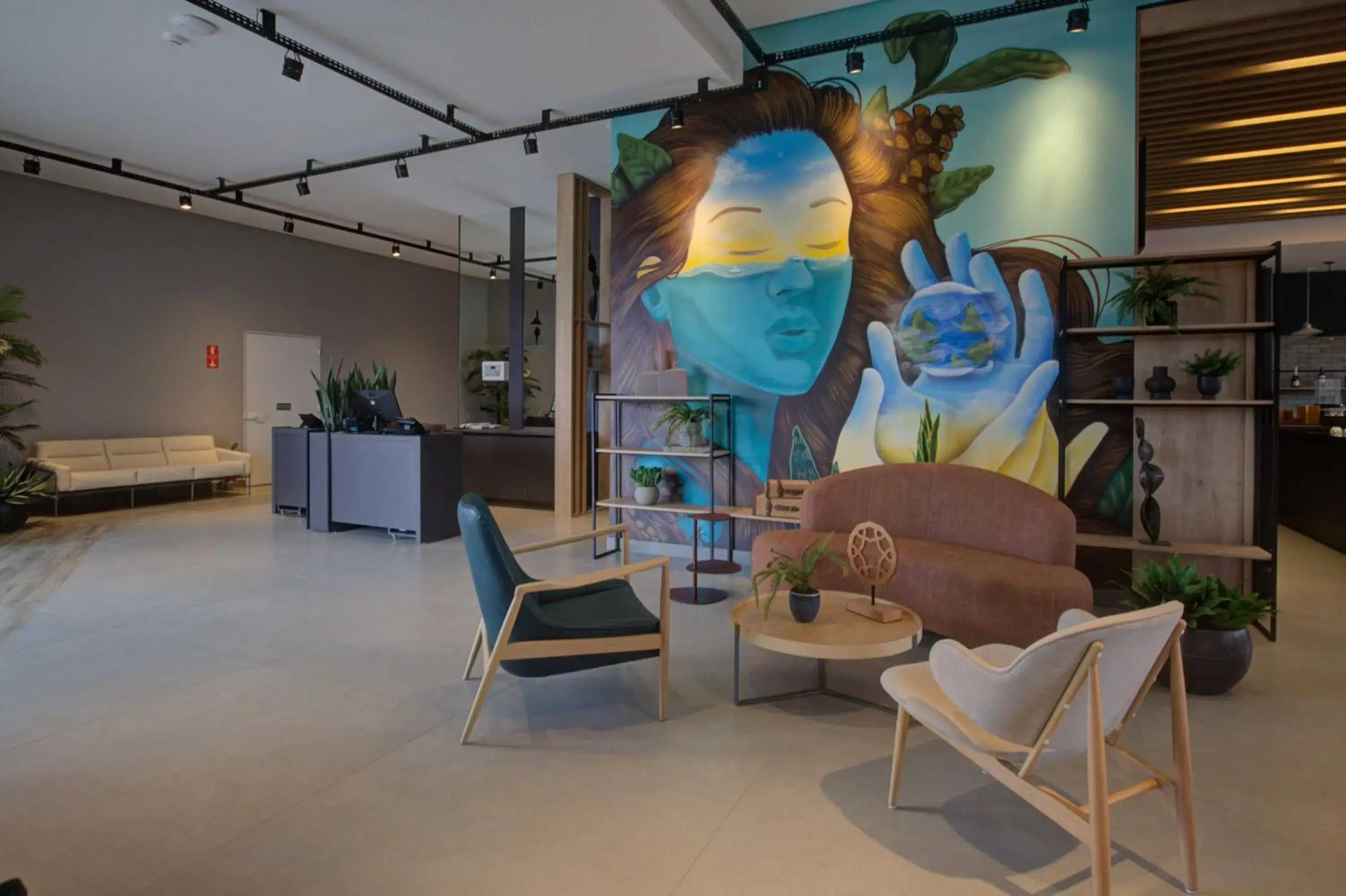 Lobby or reception in Slaviero Ponta Grossa Lobby or reception in Slaviero Ponta Grossa