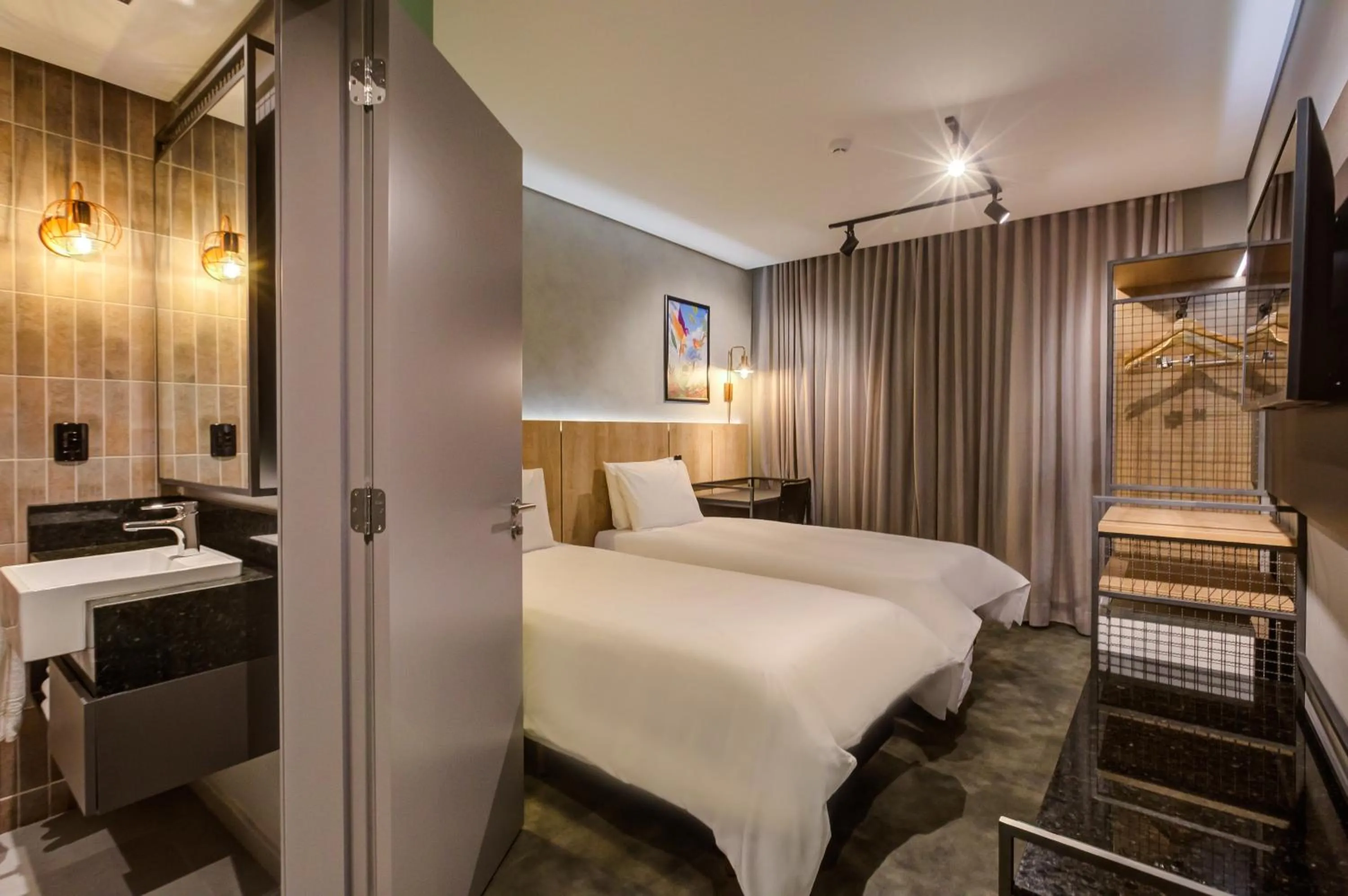 Bed in Slaviero Ponta Grossa