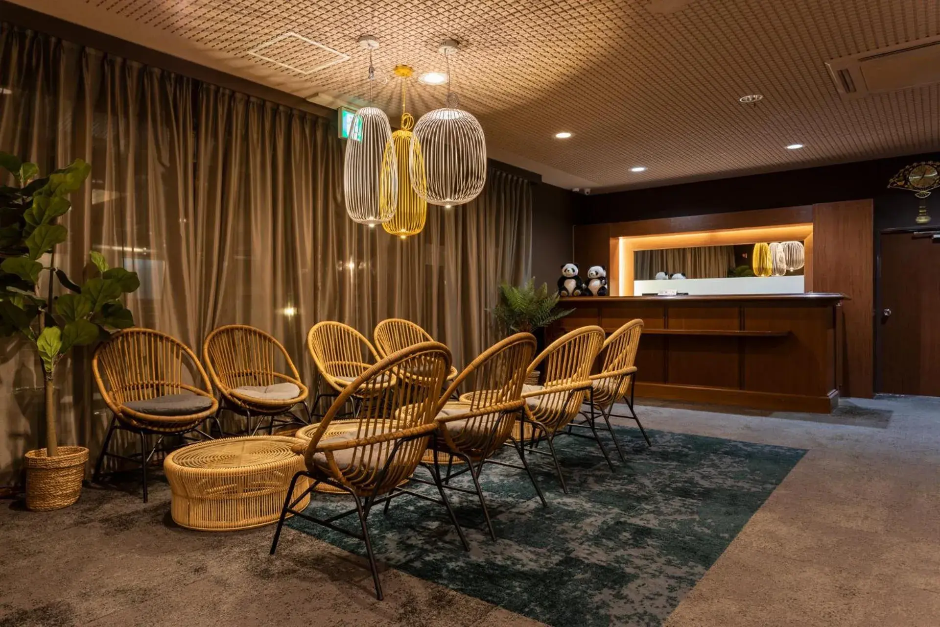 Lobby or reception in Nankishirahama Hotel Akariya Lobby or reception in Nankishirahama Hotel Akariya