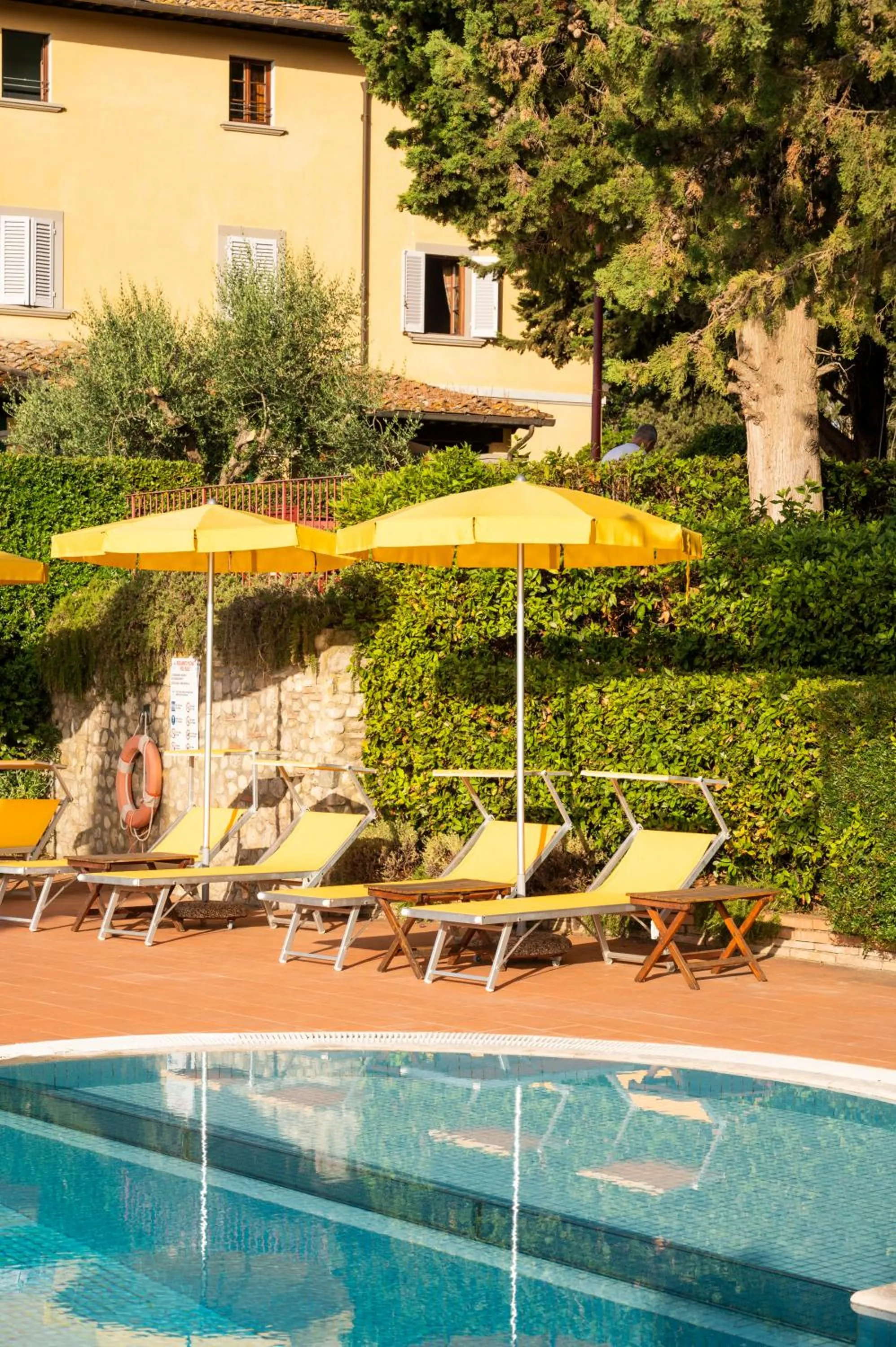 Patio in Relais Villa La Cappella