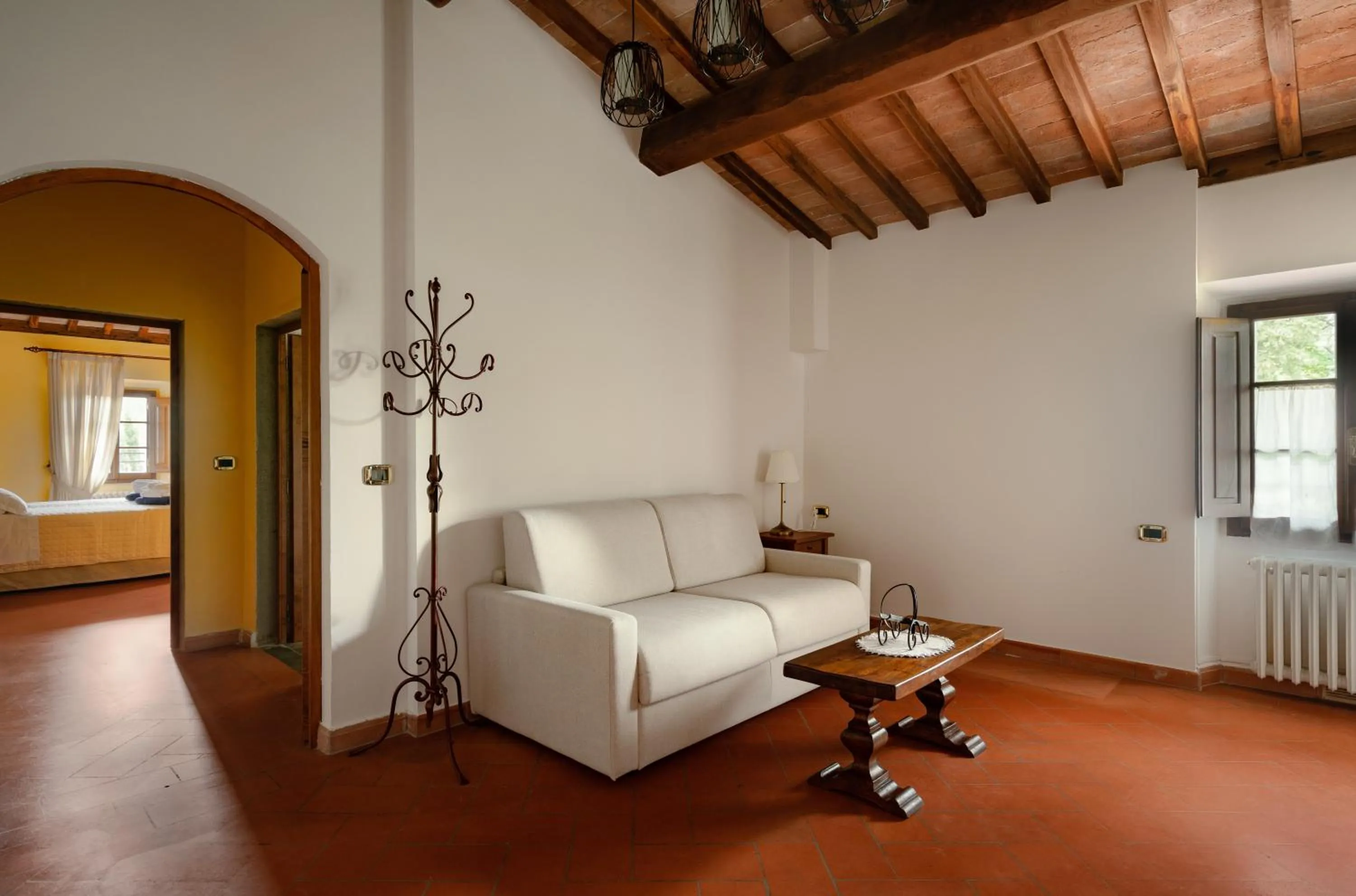 Living room in Relais Villa La Cappella