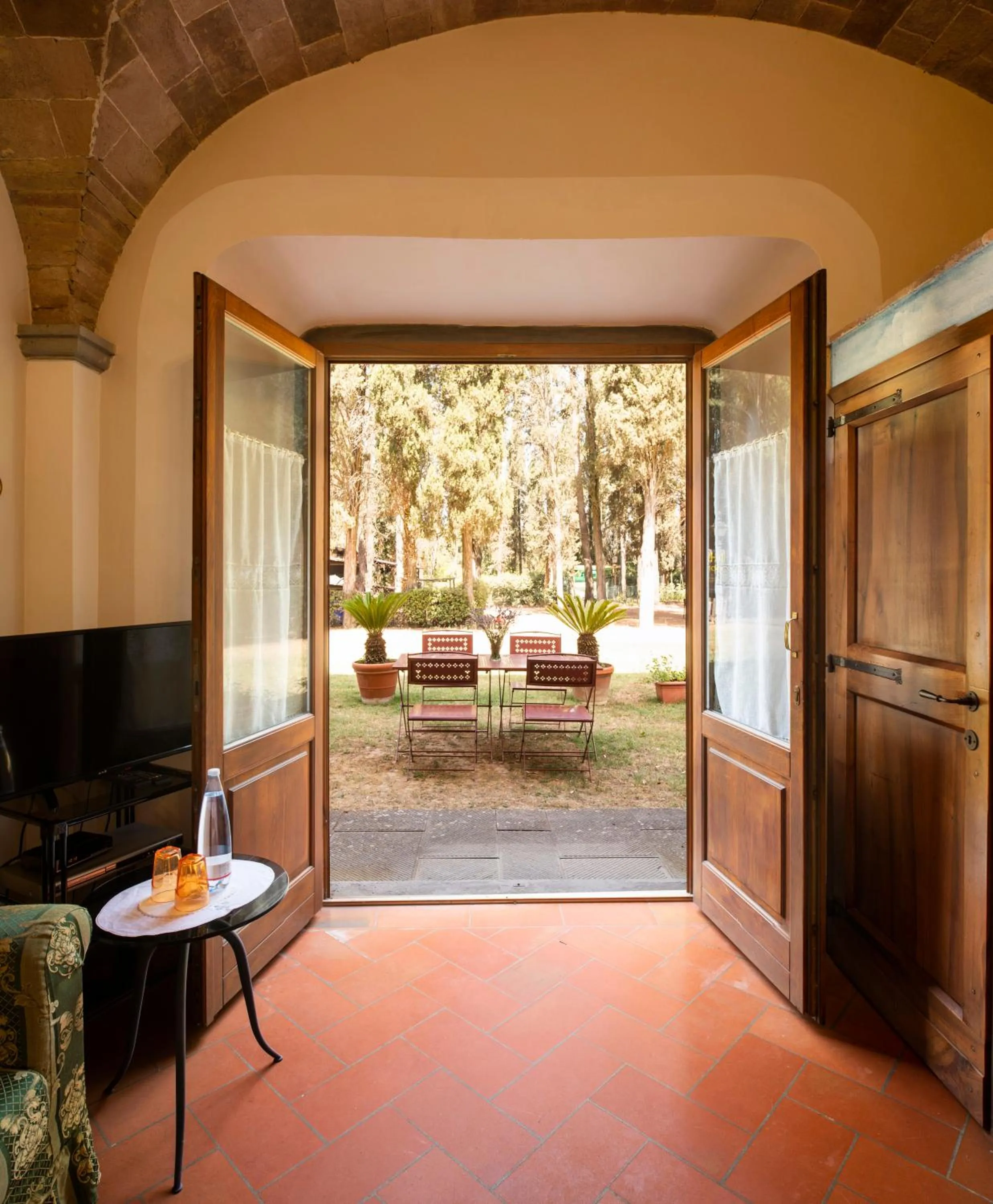 Patio in Relais Villa La Cappella