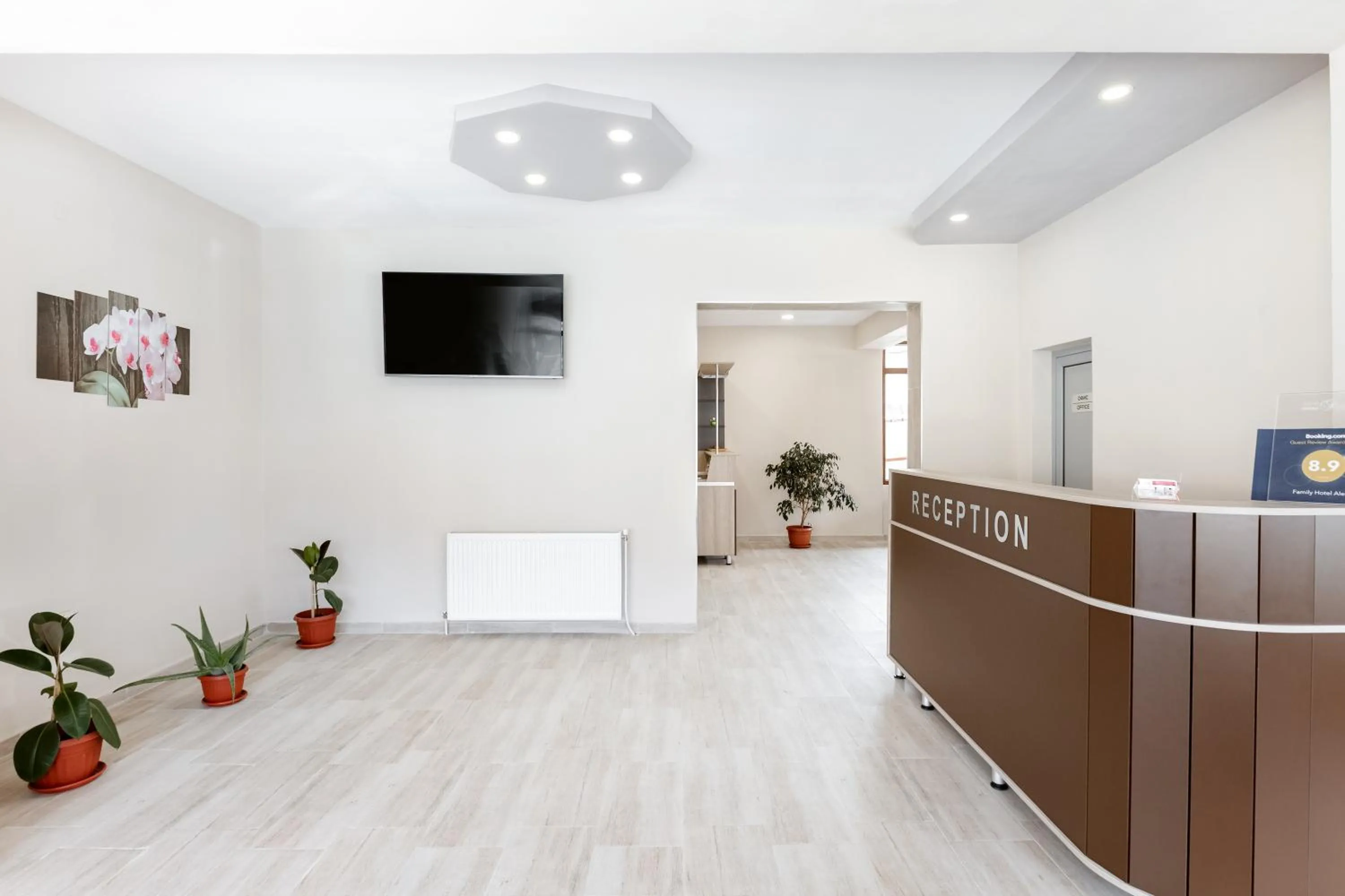 Lobby or reception in Family Hotel Alex