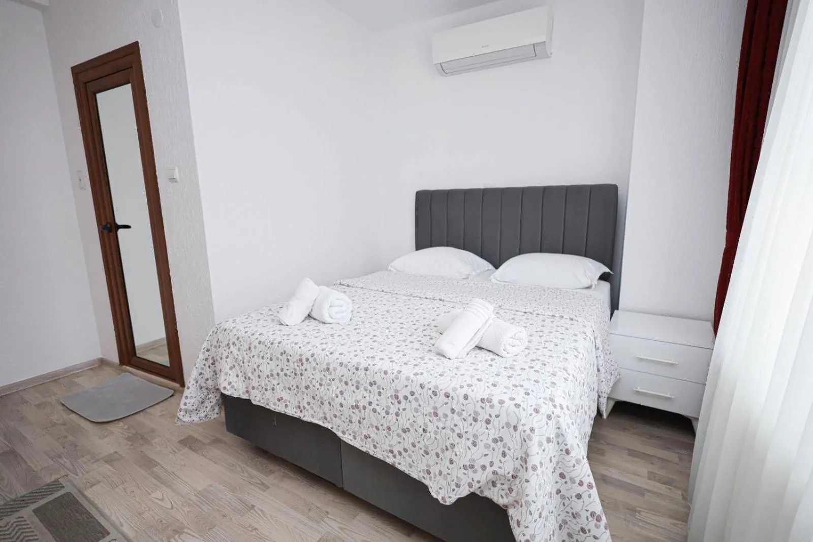 Bed in Family Hotel Alex