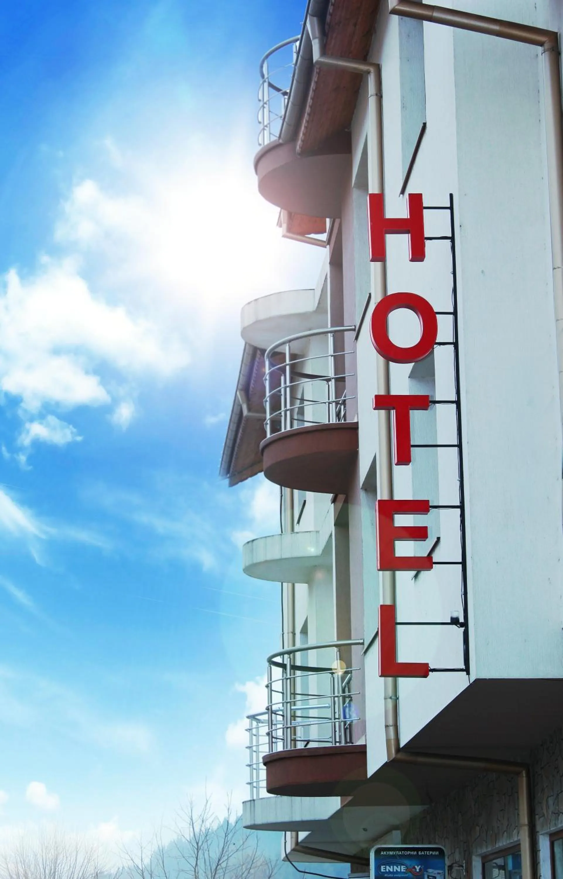 Facade/entrance in Family Hotel Alex