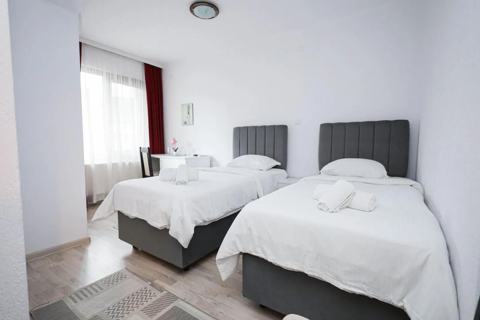 Bed in Family Hotel Alex
